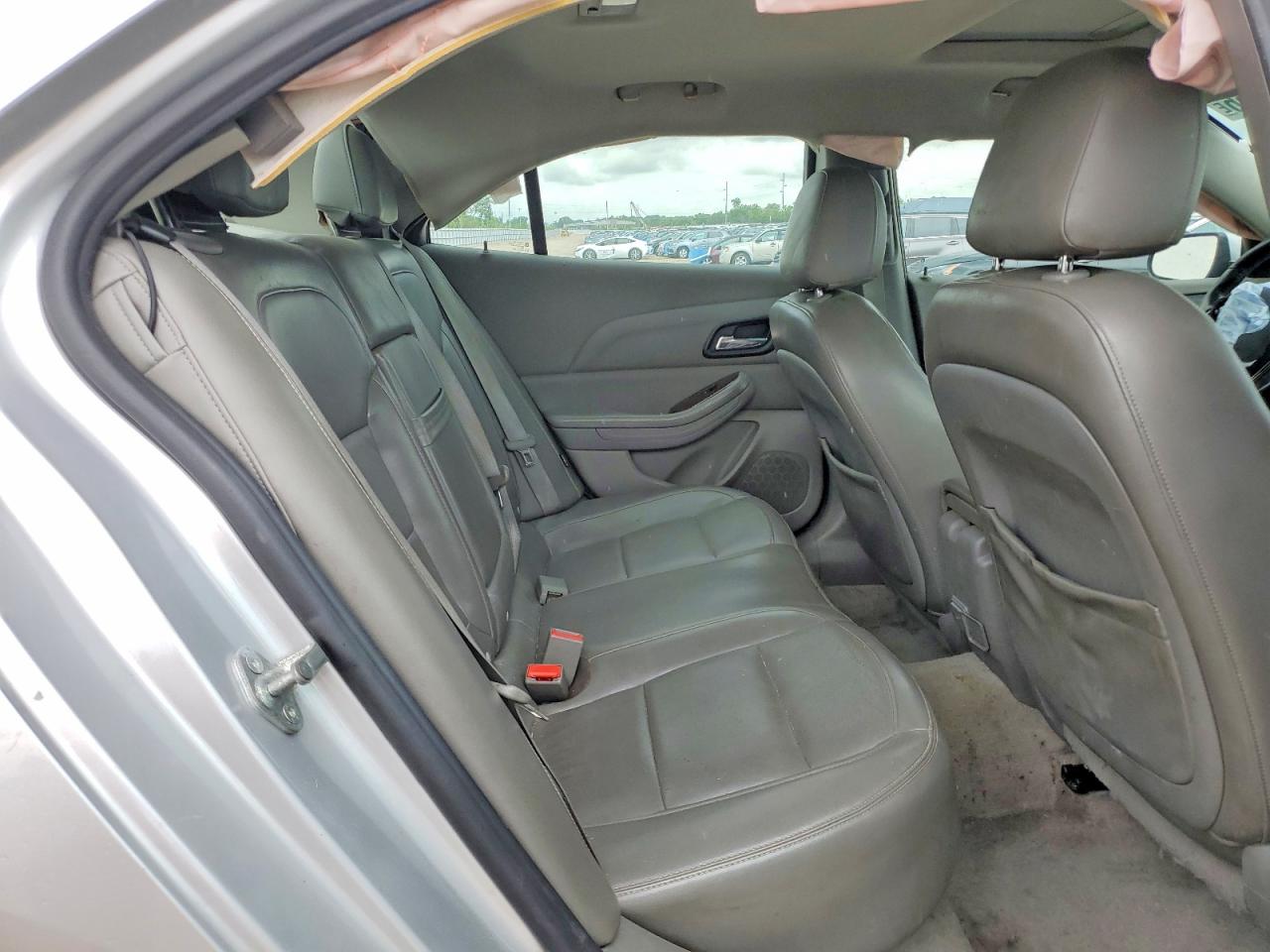 2013 Chevrolet Malibu 3lt Silver vin: 1G11G5SX6DF175047