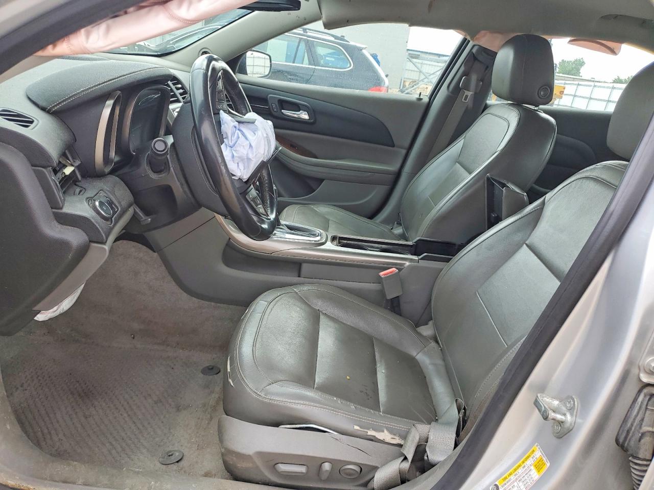 2013 Chevrolet Malibu 3lt Silver vin: 1G11G5SX6DF175047