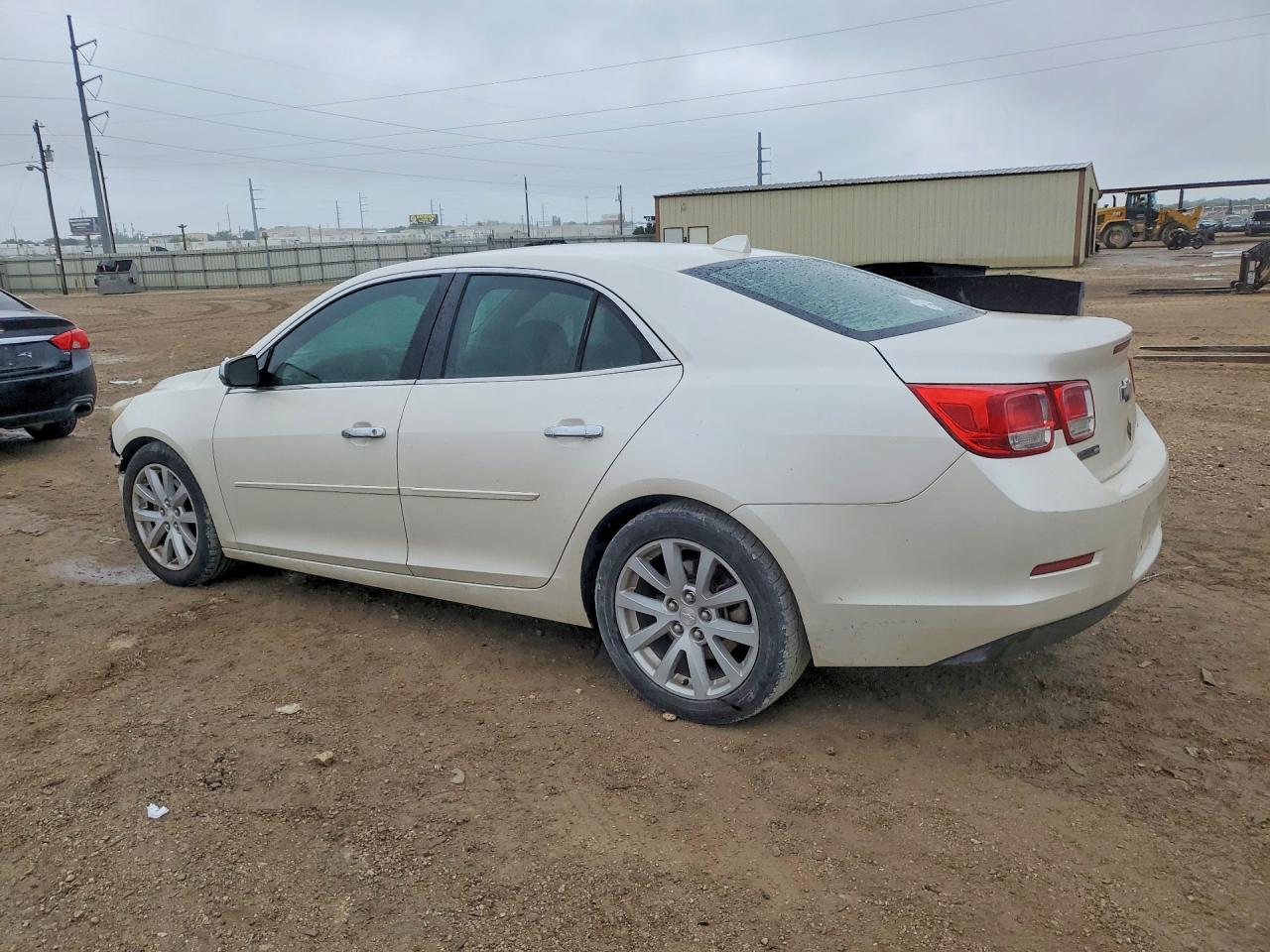 2013 Chevrolet Malibu 3lt White vin: 1G11G5SX6DF244996