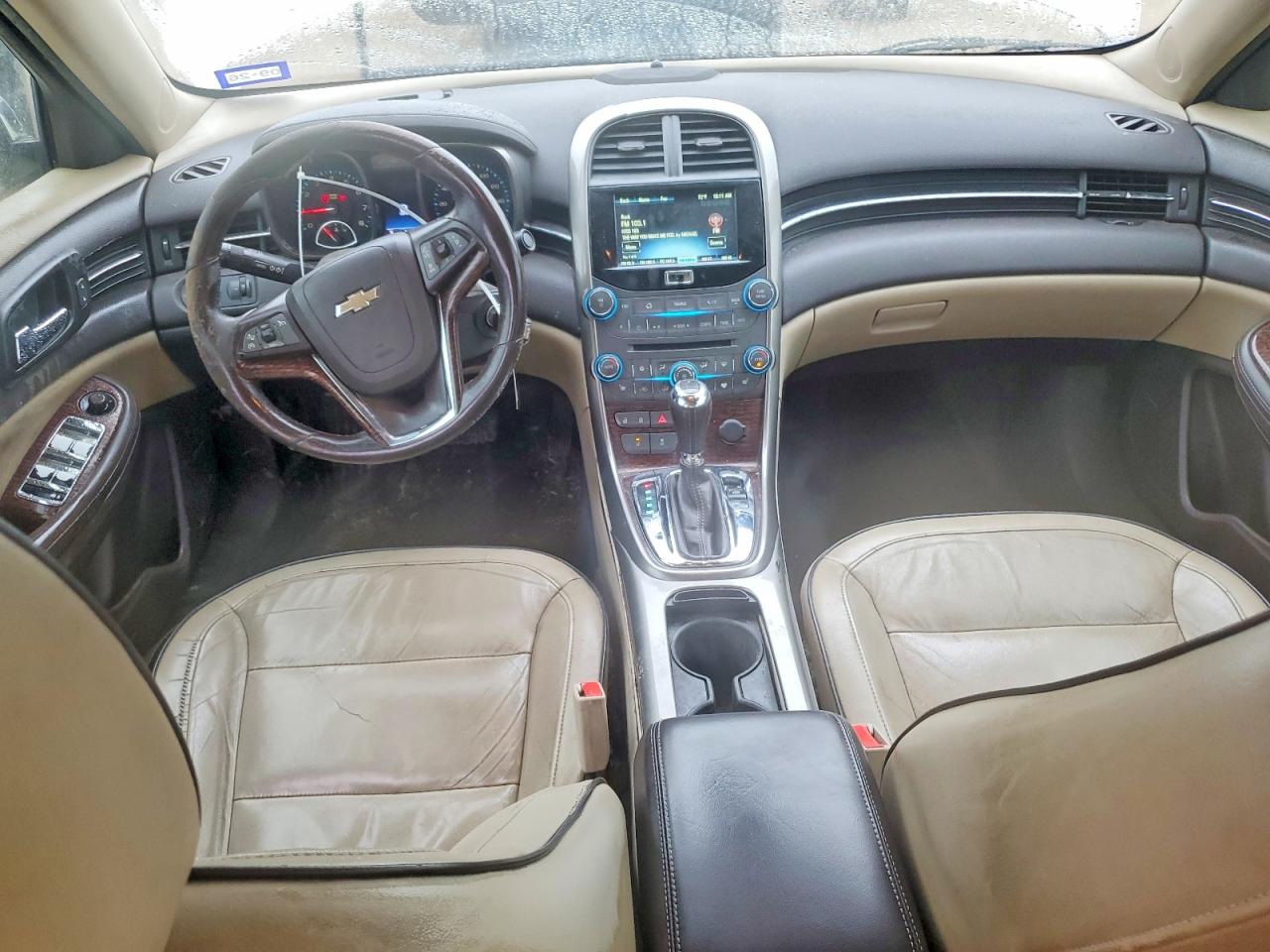 2013 Chevrolet Malibu 3lt White vin: 1G11G5SX6DF244996