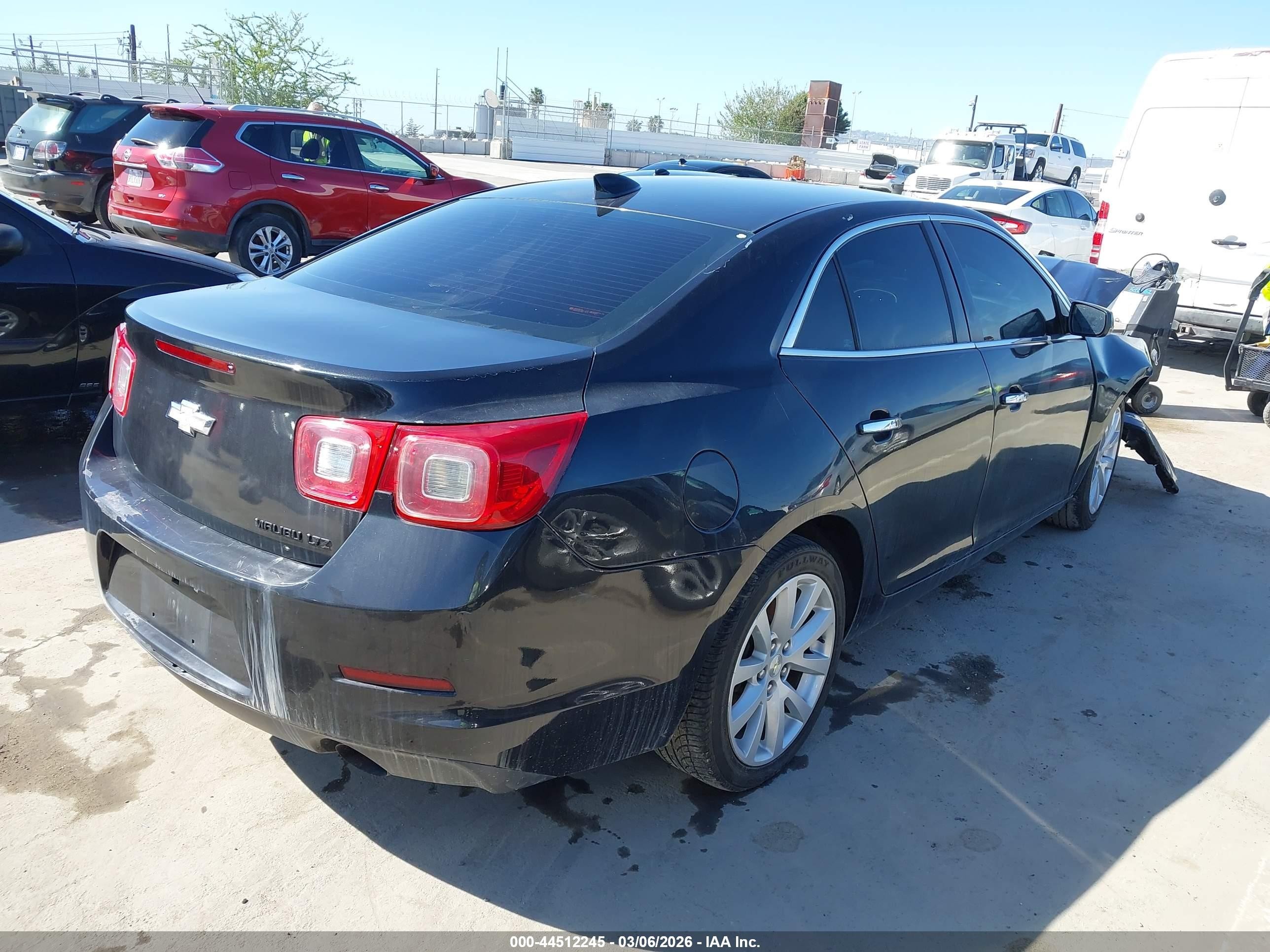 2015 Chevrolet Malibu 2lz Black vin: 1G11G5SX6FF175648