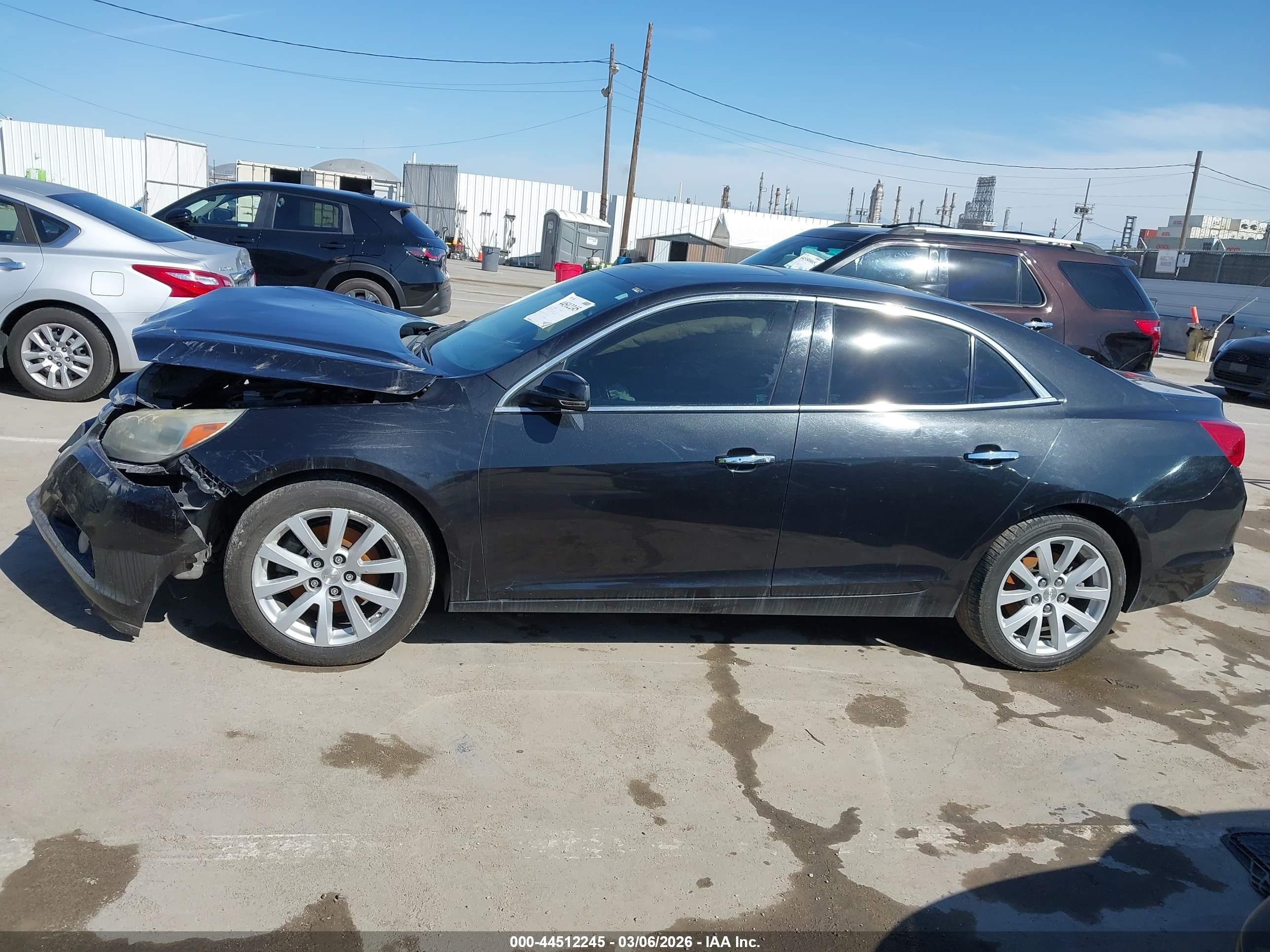 2015 Chevrolet Malibu 2lz Black vin: 1G11G5SX6FF175648