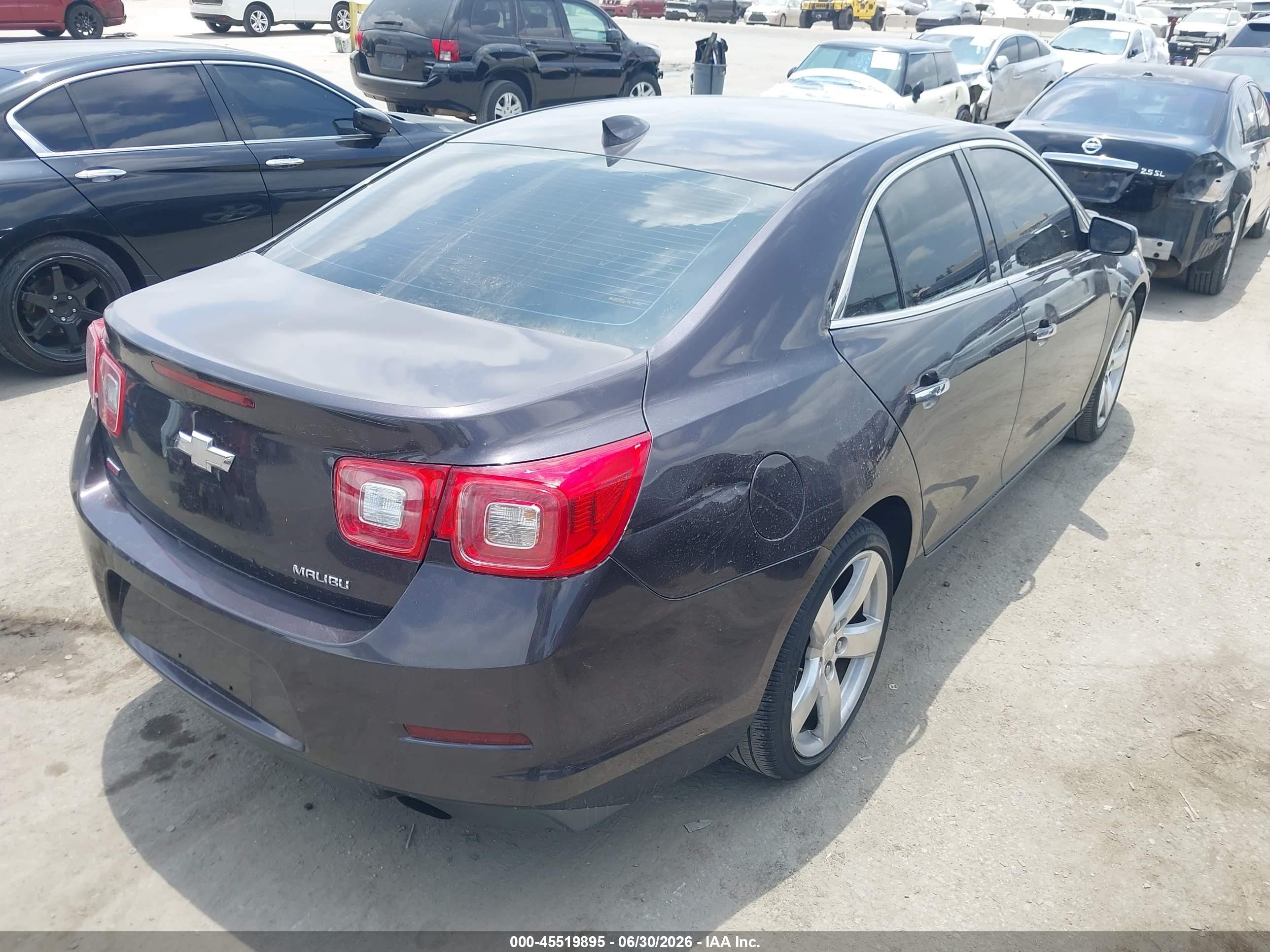 2015 Chevrolet Malibu 2lz Purple vin: 1G11G5SX6FF216070