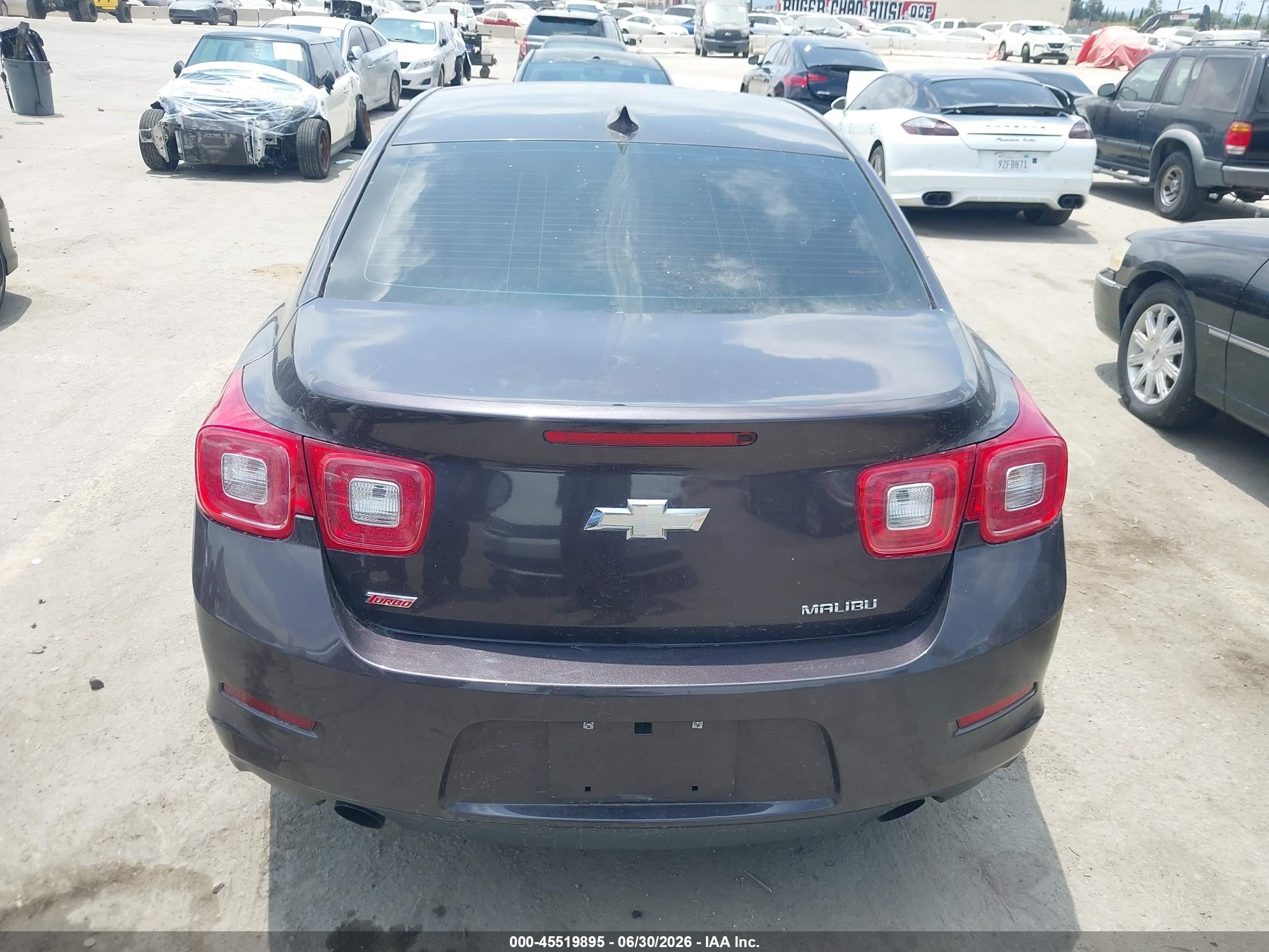 2015 Chevrolet Malibu 2lz Purple vin: 1G11G5SX6FF216070