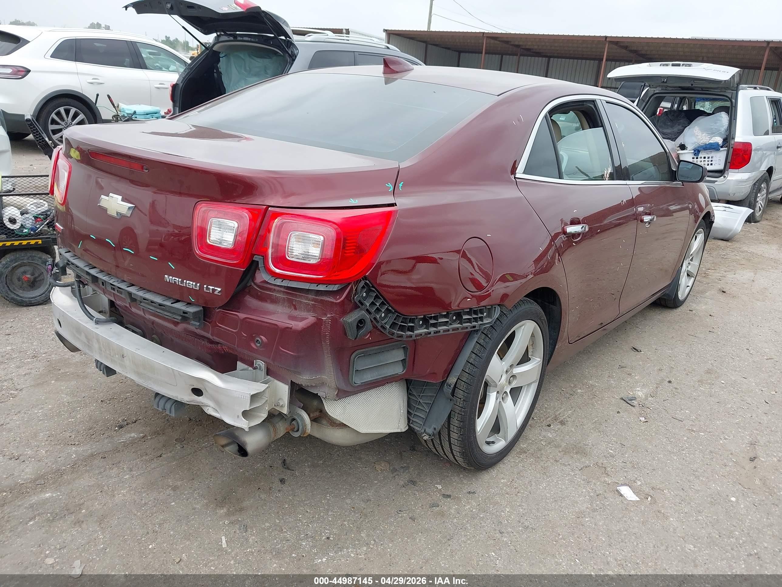 2015 Chevrolet Malibu 2lz Burgundy vin: 1G11G5SX6FF276012