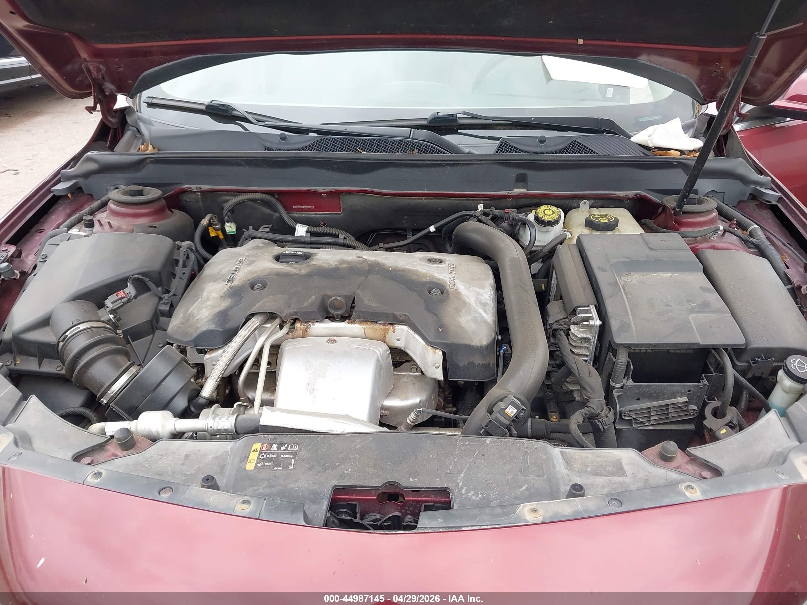 2015 Chevrolet Malibu 2lz Burgundy vin: 1G11G5SX6FF276012