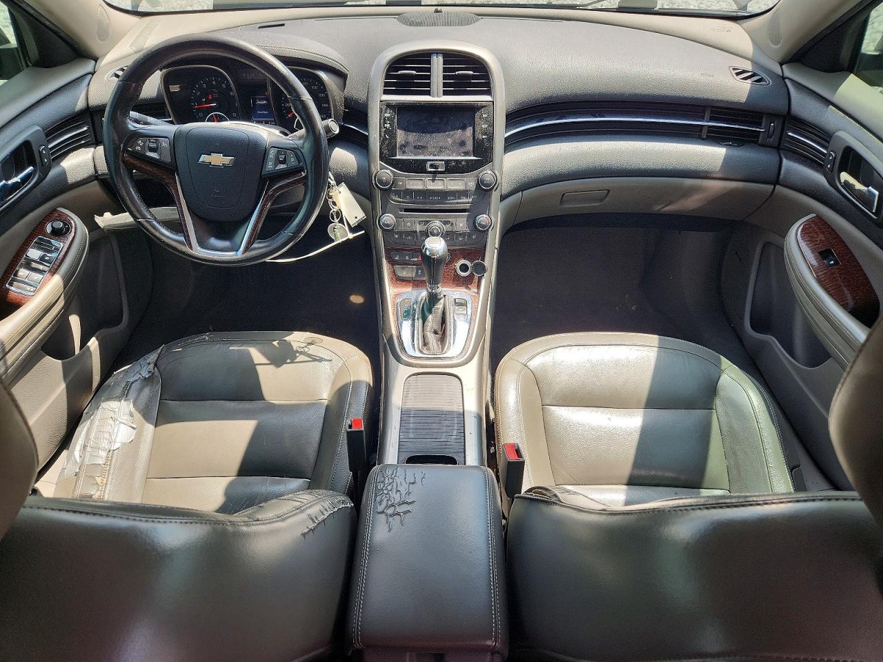 2013 Chevrolet Malibu 3lt Charcoal vin: 1G11G5SX7DF197591