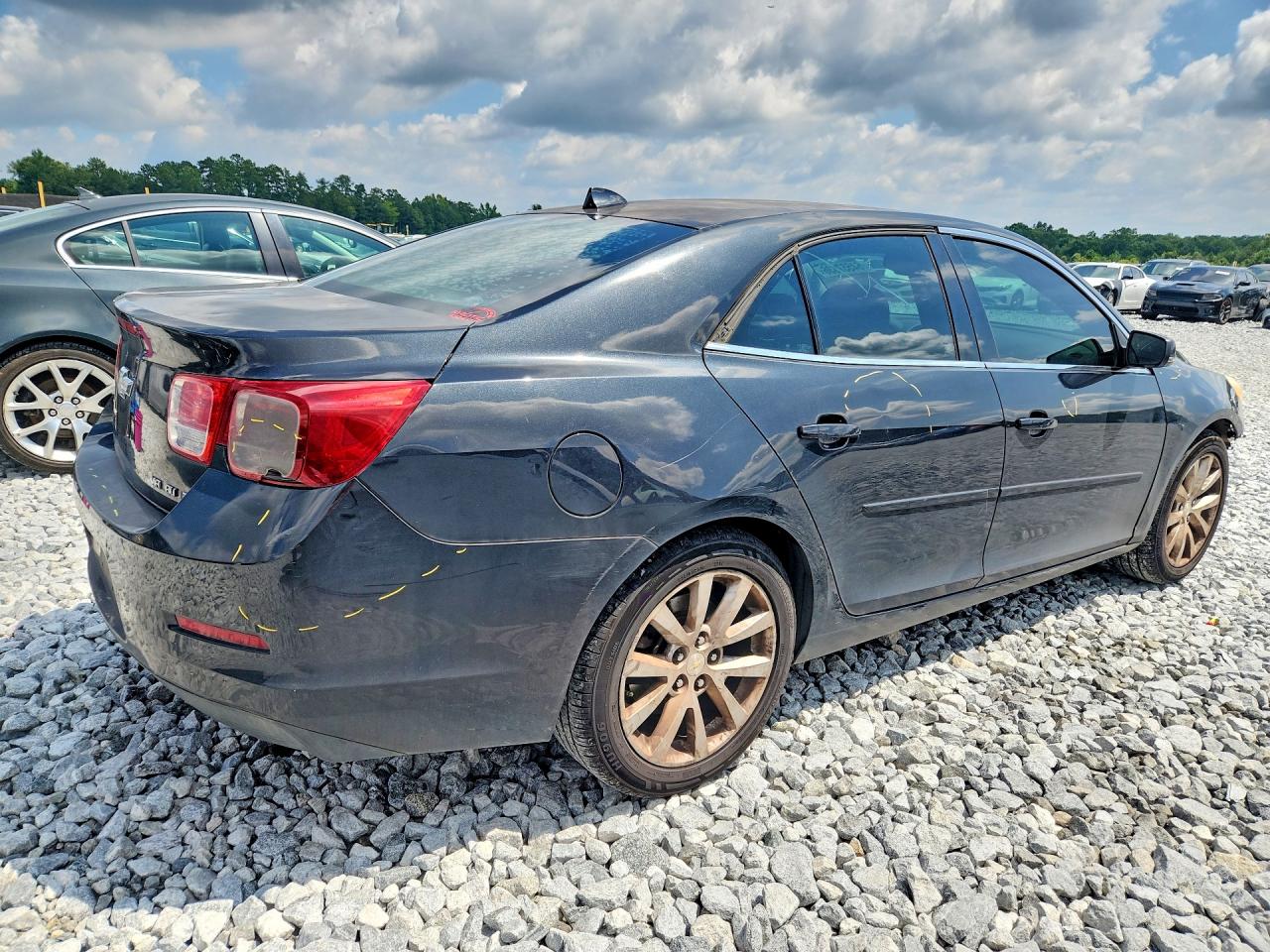 2013 Chevrolet Malibu 3lt Charcoal vin: 1G11G5SX7DF197591
