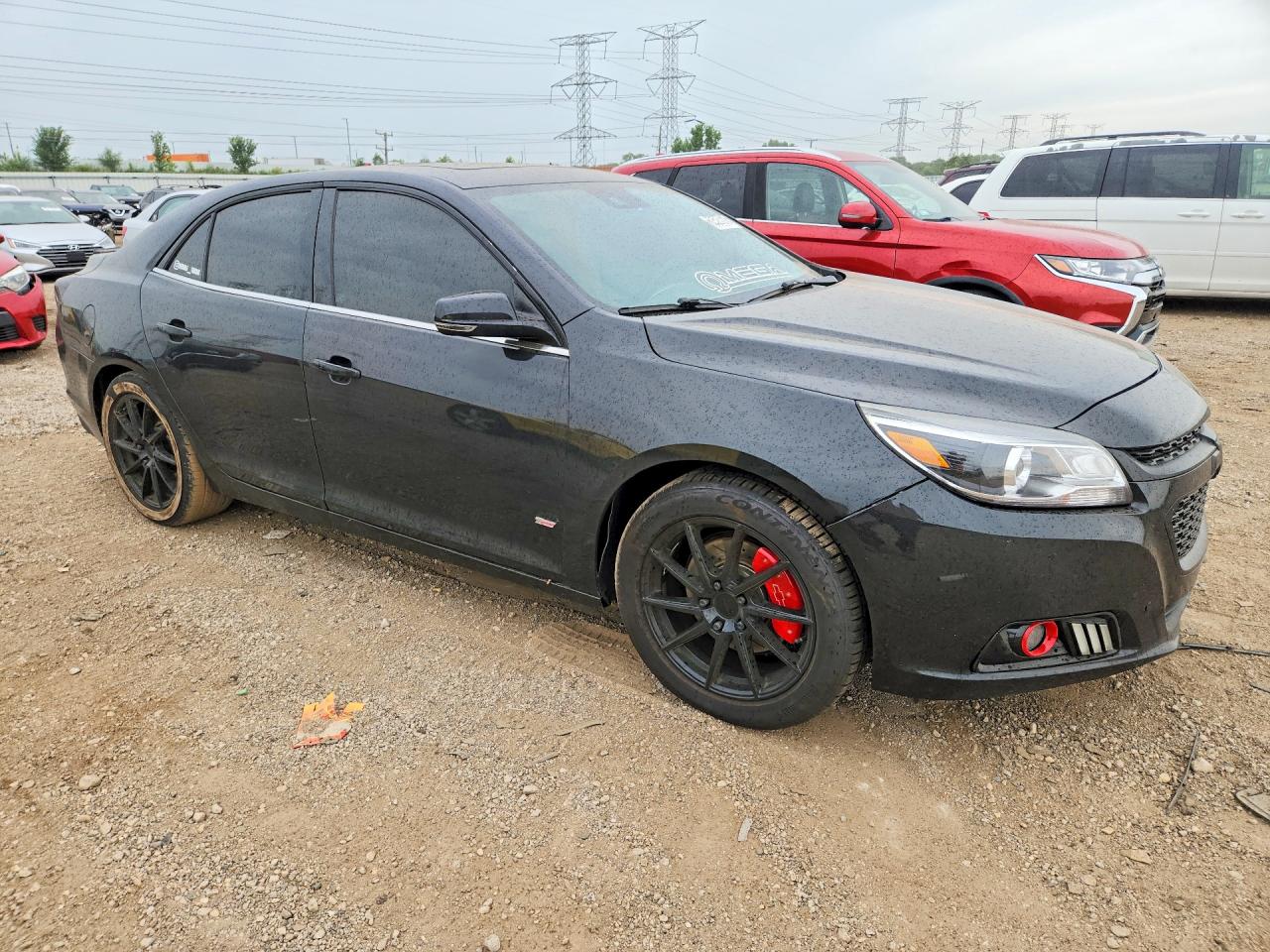 2015 Chevrolet Malibu Ltz Черный vin: 1G11G5SX7FF312497