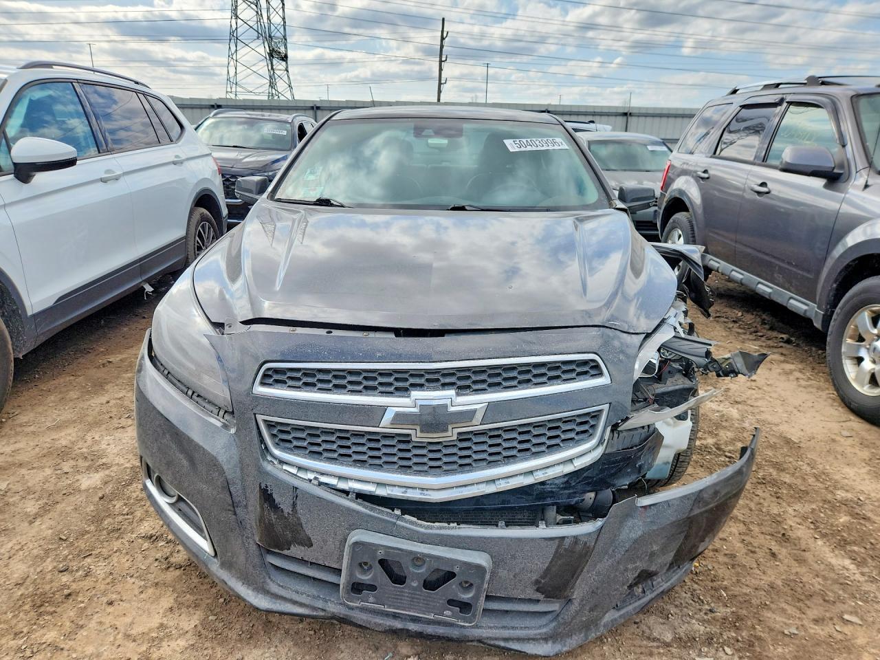 2013 Chevrolet Malibu 3lt Black vin: 1G11G5SX8DF233045
