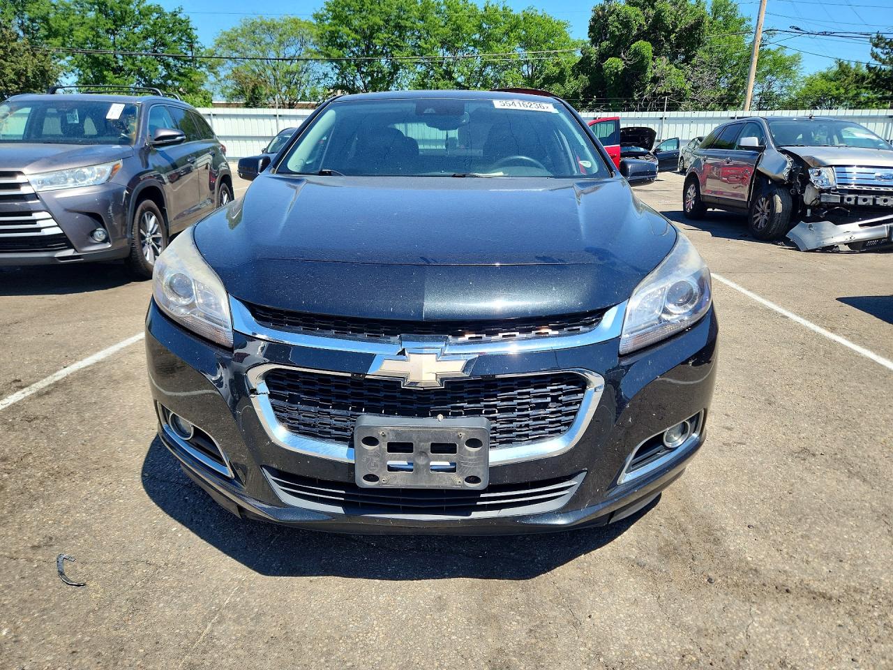 2015 Chevrolet Malibu Ltz Charcoal vin: 1G11G5SX8FF236983