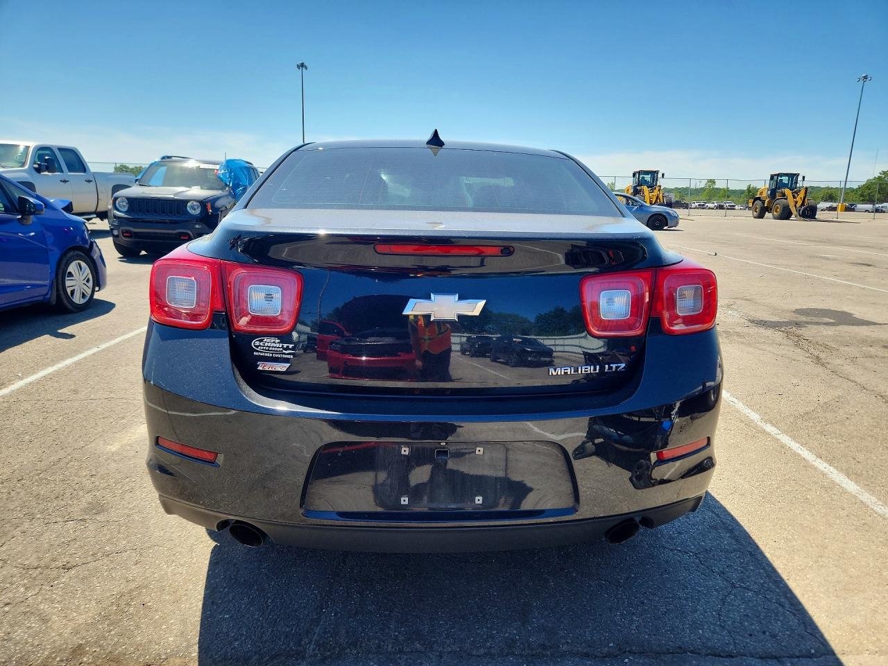 2015 Chevrolet Malibu Ltz Charcoal vin: 1G11G5SX8FF236983