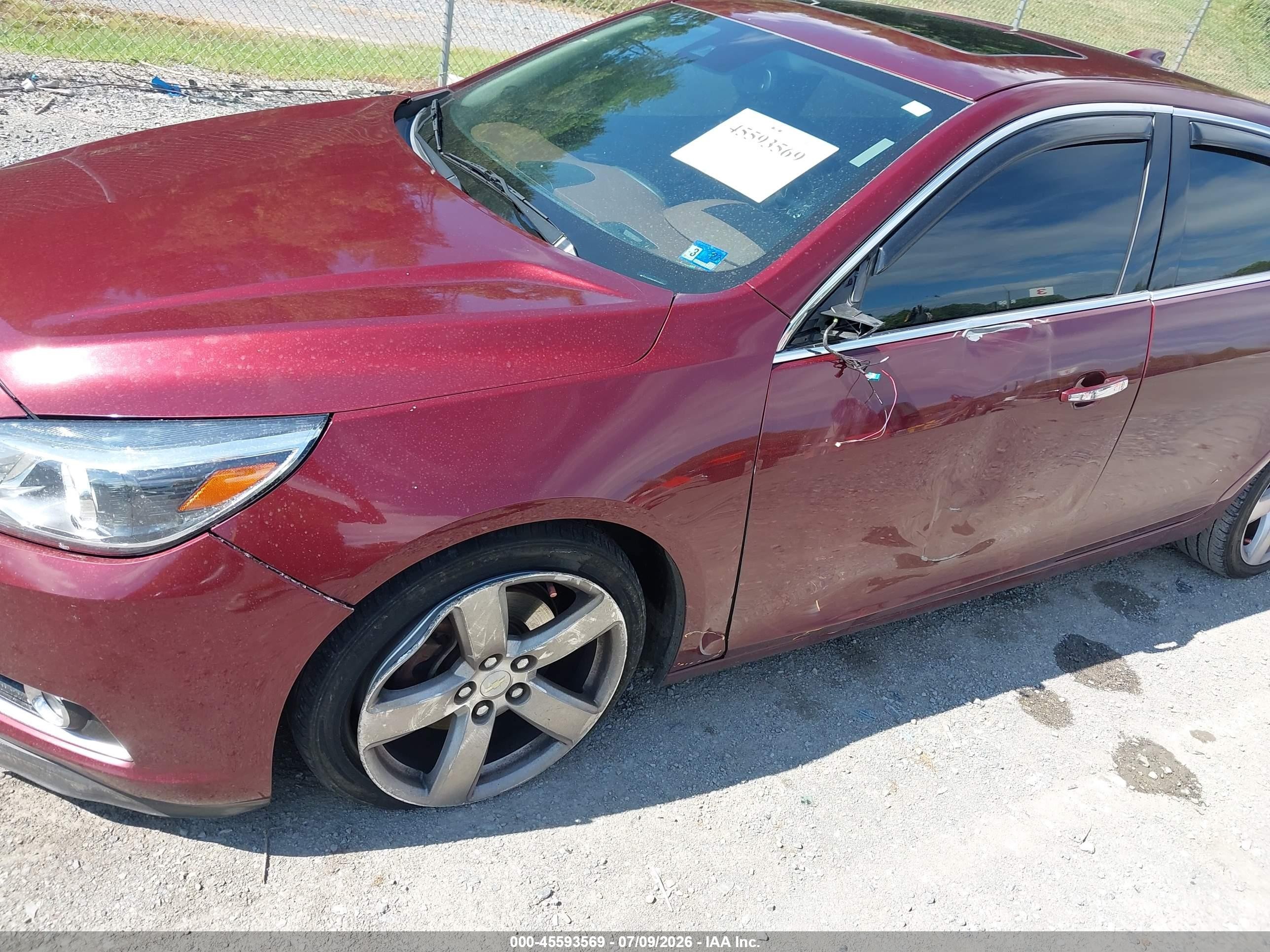 2015 Chevrolet Malibu 2lz Maroon vin: 1G11G5SX8FF256215