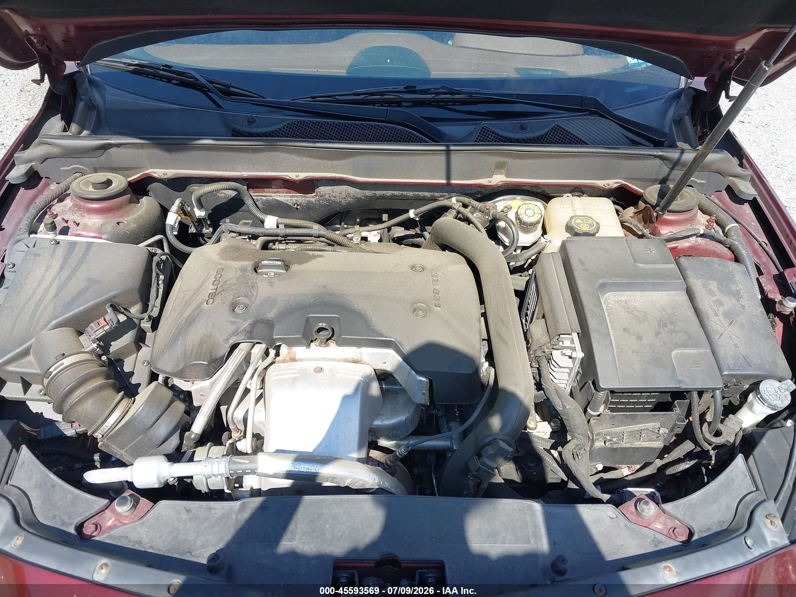 2015 Chevrolet Malibu 2lz Maroon vin: 1G11G5SX8FF256215