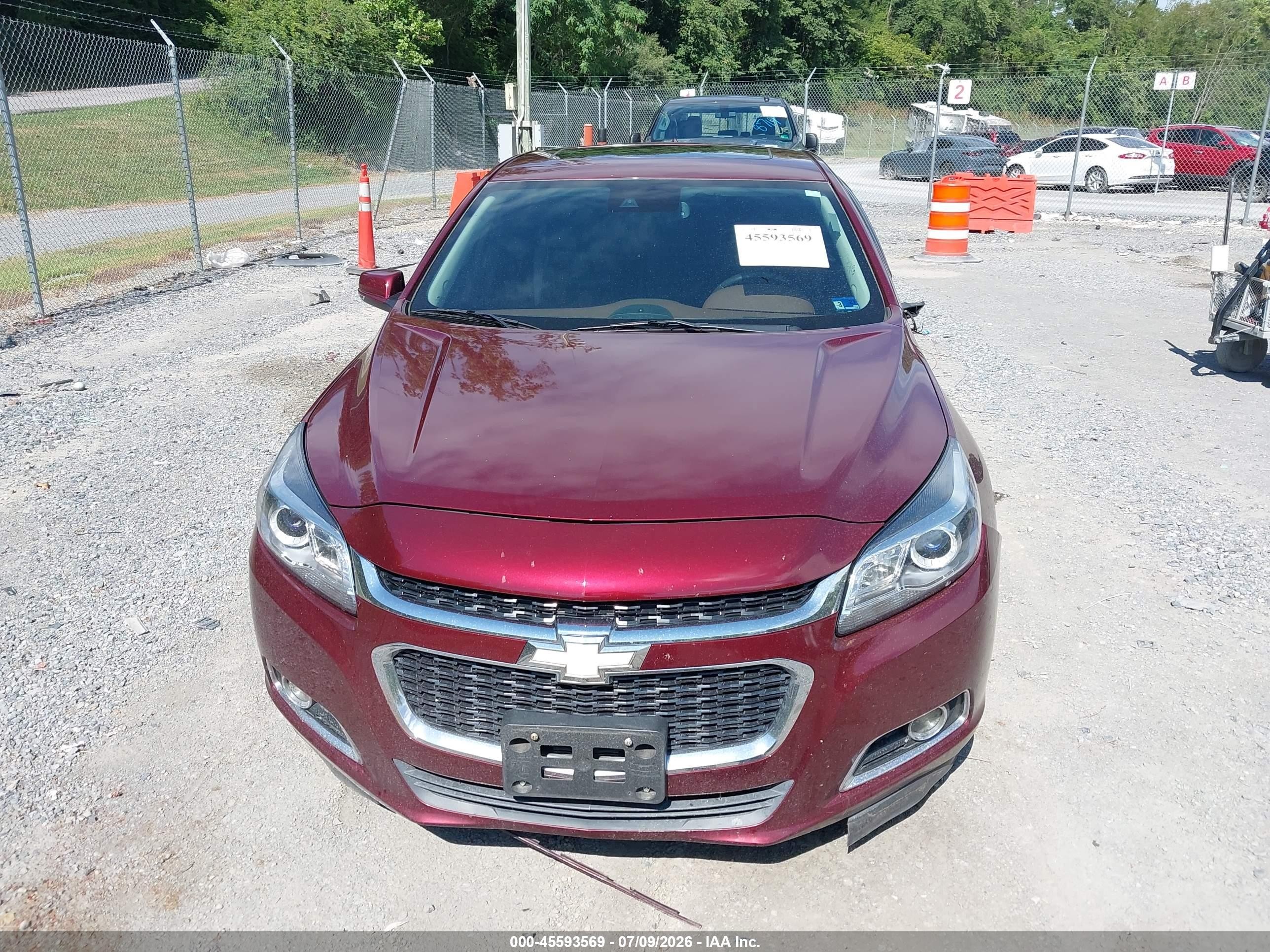 2015 Chevrolet Malibu 2lz Maroon vin: 1G11G5SX8FF256215