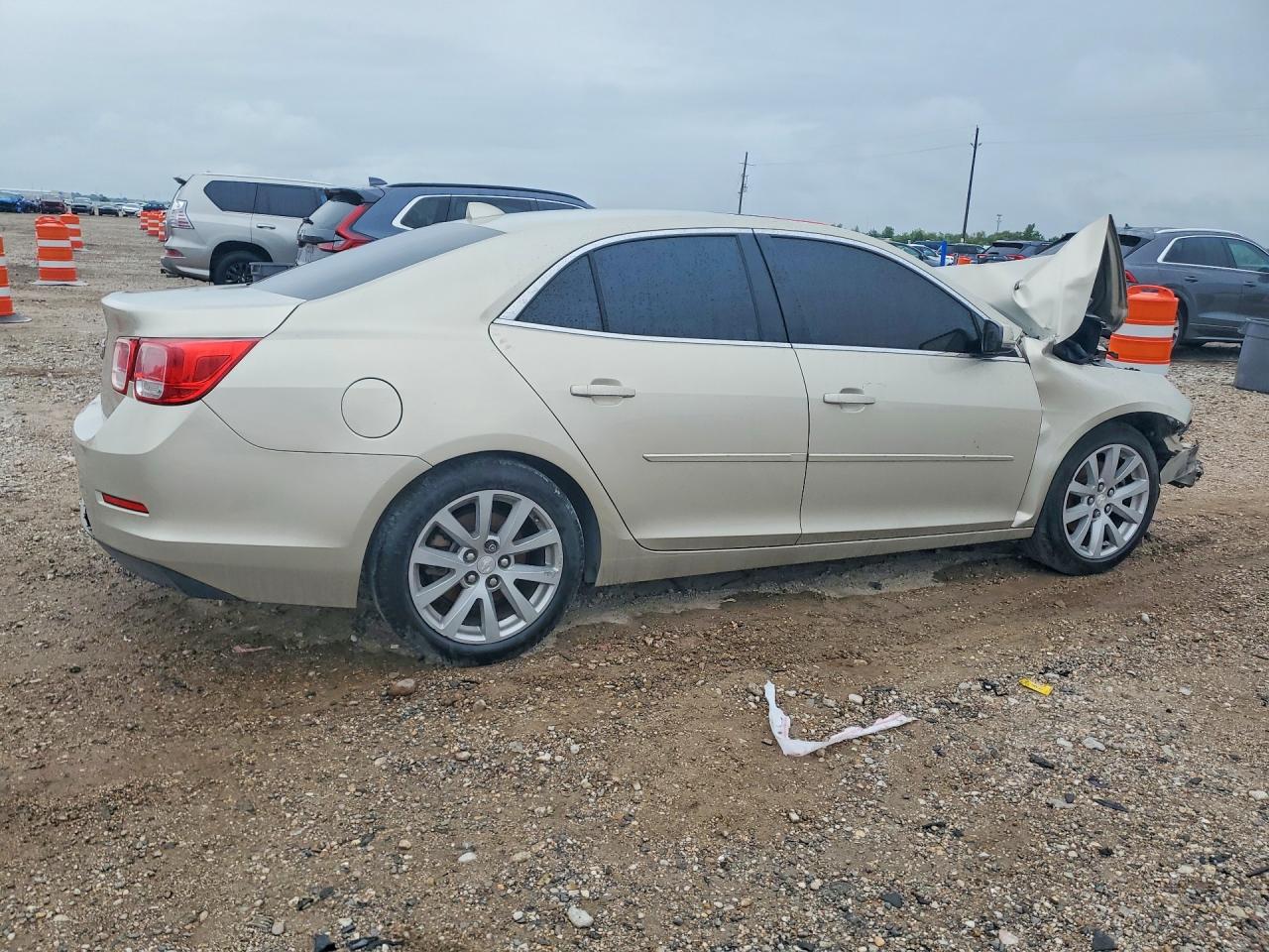 2013 Chevrolet Malibu 3lt Beige vin: 1G11G5SX9DF296560