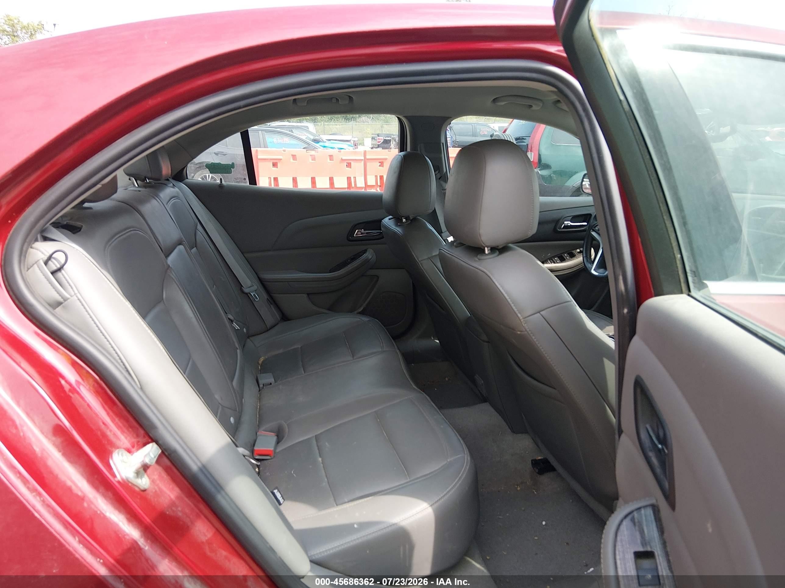 2014 Chevrolet Malibu 3lt Red vin: 1G11G5SX9EF165260