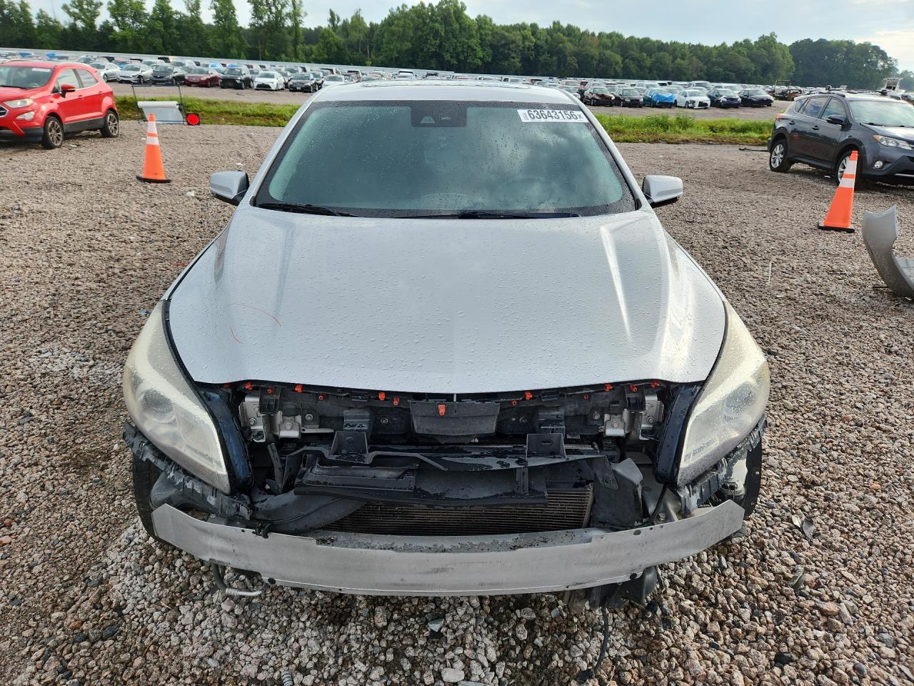 2015 Chevrolet Malibu Ltz Серебряный vin: 1G11G5SX9FF219528