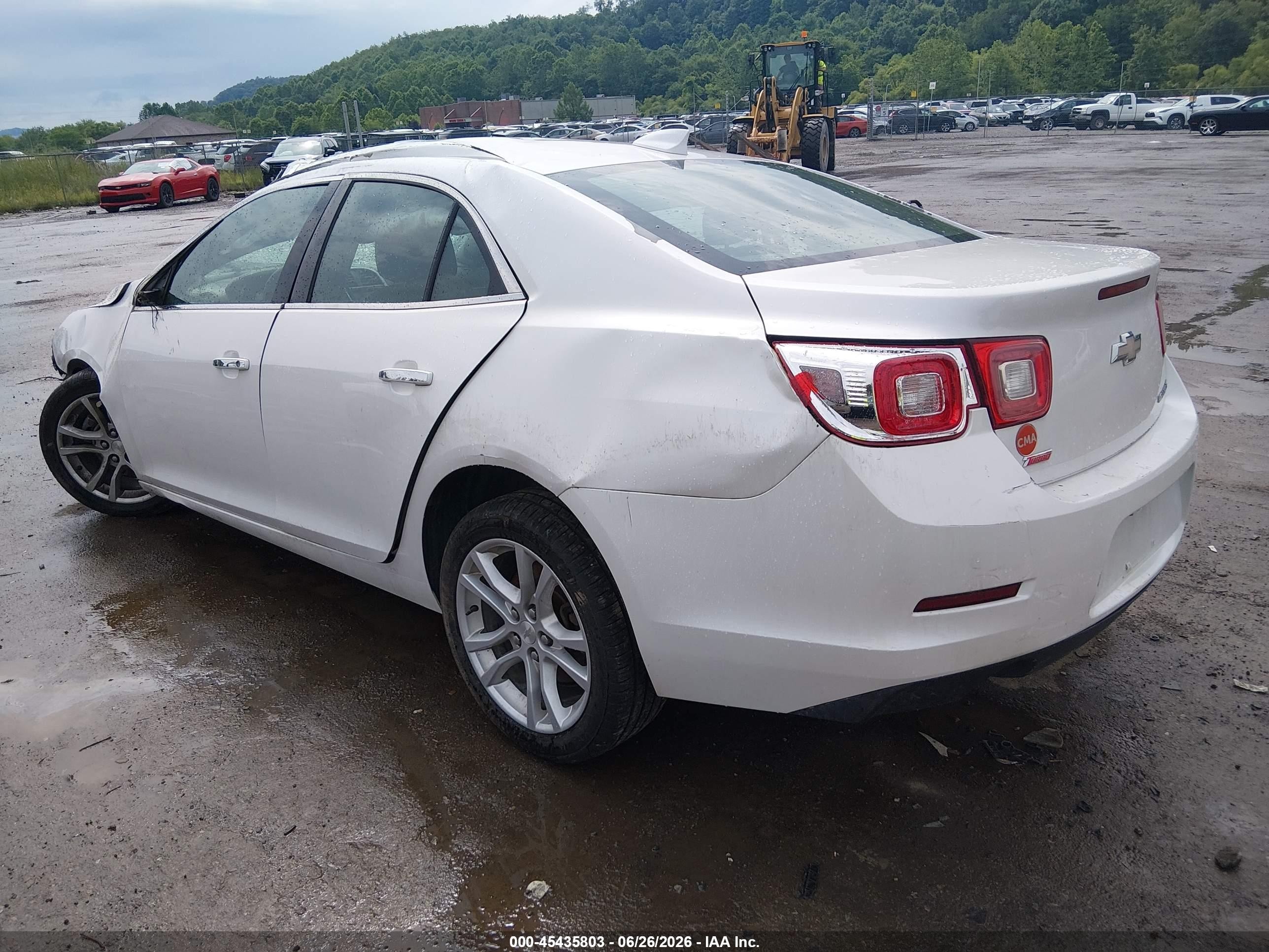 2015 Chevrolet Malibu 2lz White vin: 1G11G5SX9FF233896