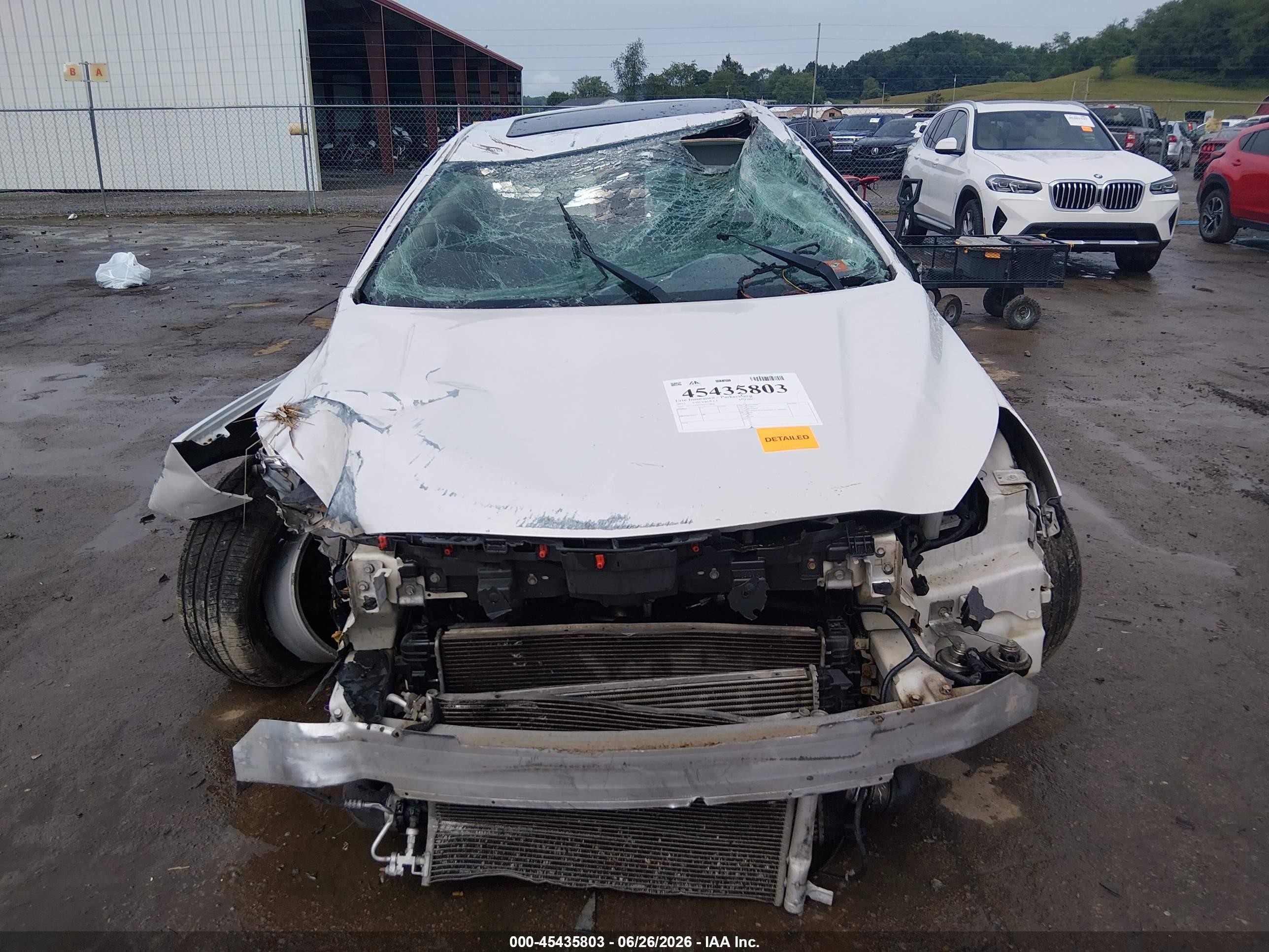 2015 Chevrolet Malibu 2lz White vin: 1G11G5SX9FF233896