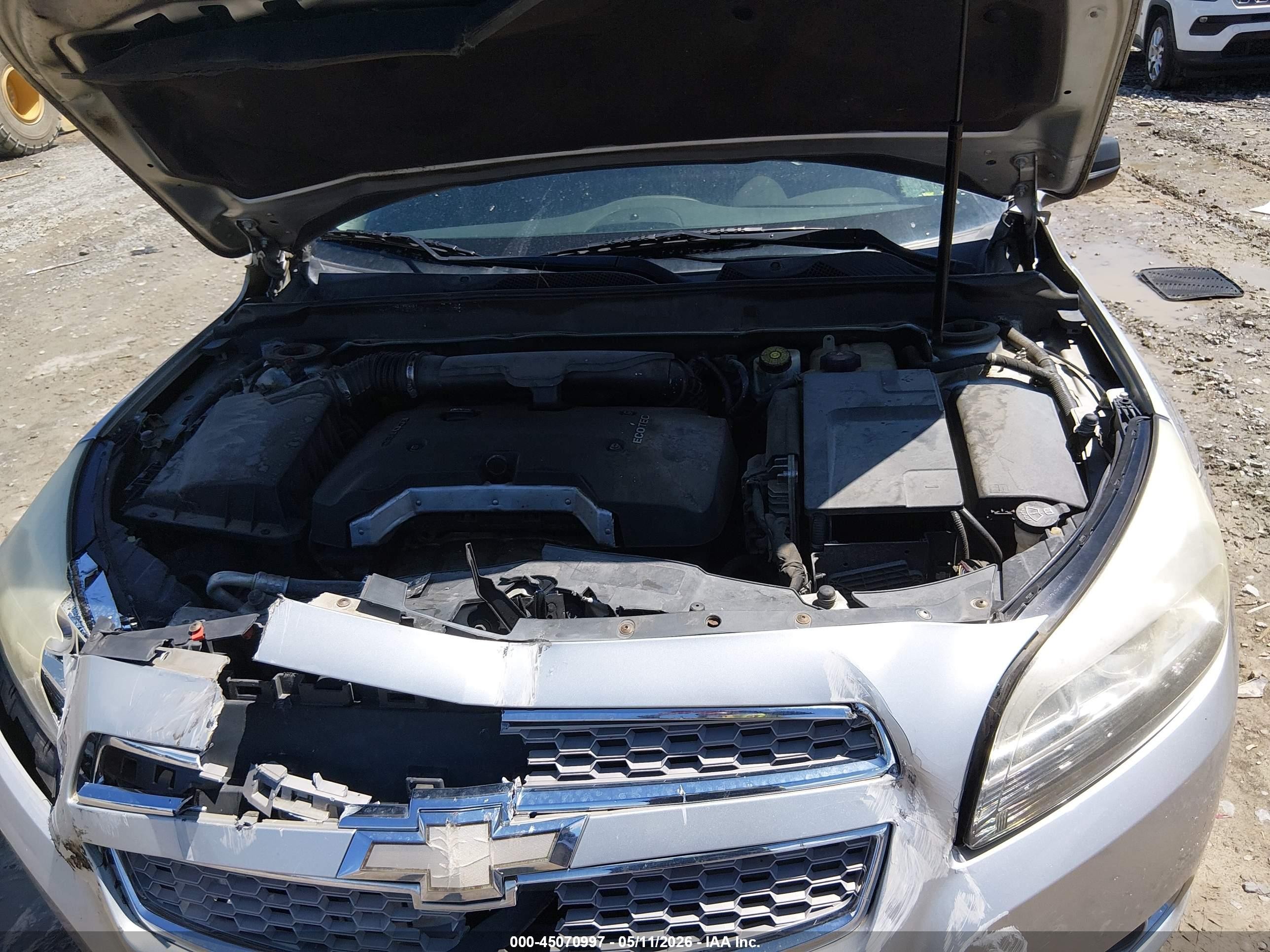 2013 Chevrolet Malibu 1lz Silver vin: 1G11H5SA0DF251337