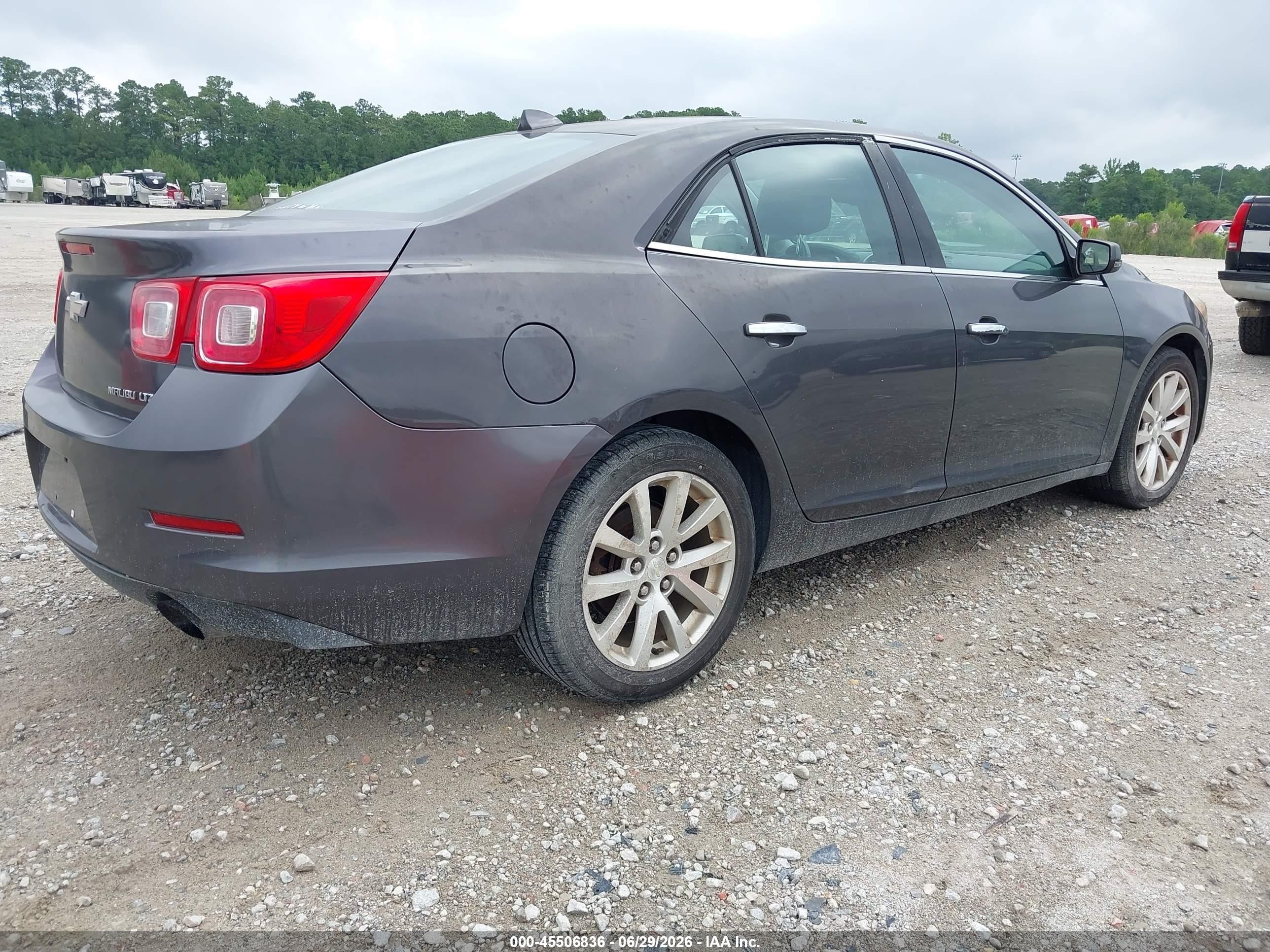 2013 Chevrolet Malibu 1lz Gray vin: 1G11H5SA0DF271247