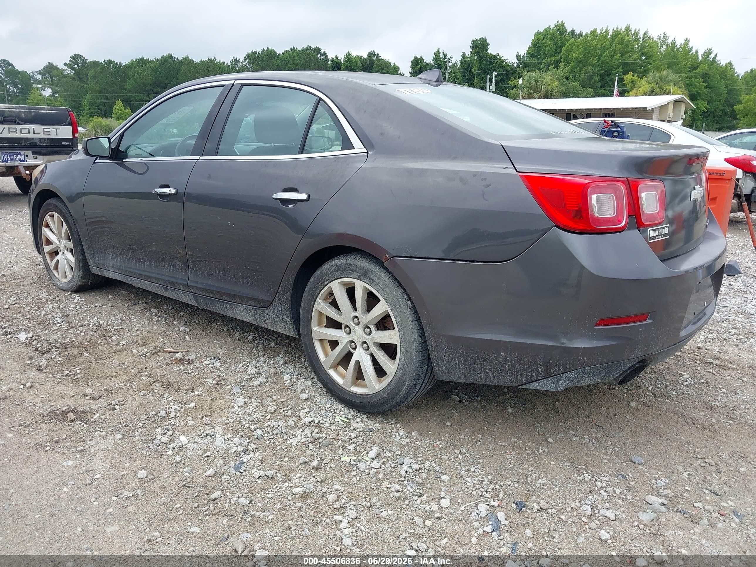 2013 Chevrolet Malibu 1lz Gray vin: 1G11H5SA0DF271247