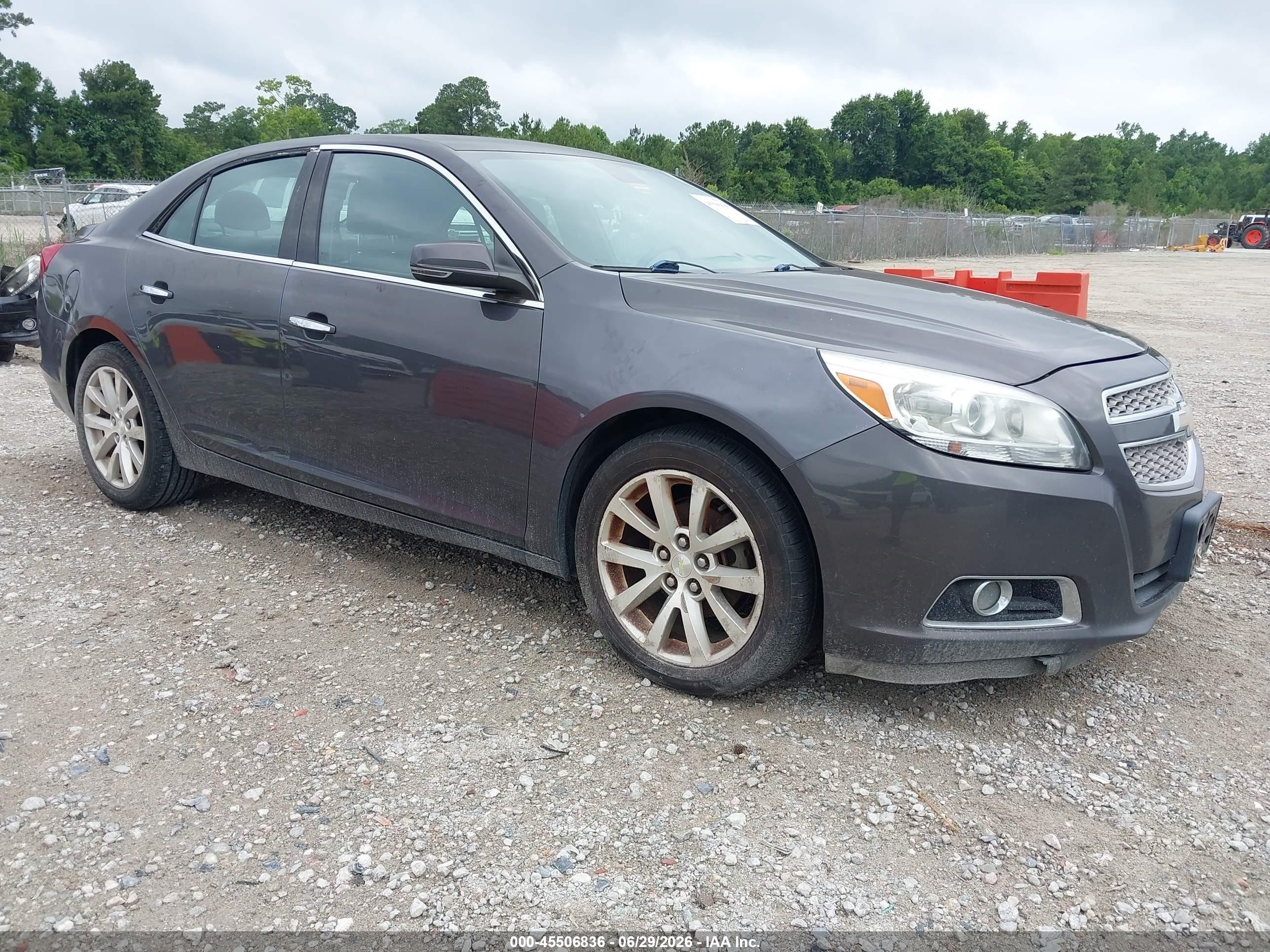 2013 Chevrolet Malibu 1lz Gray vin: 1G11H5SA0DF271247