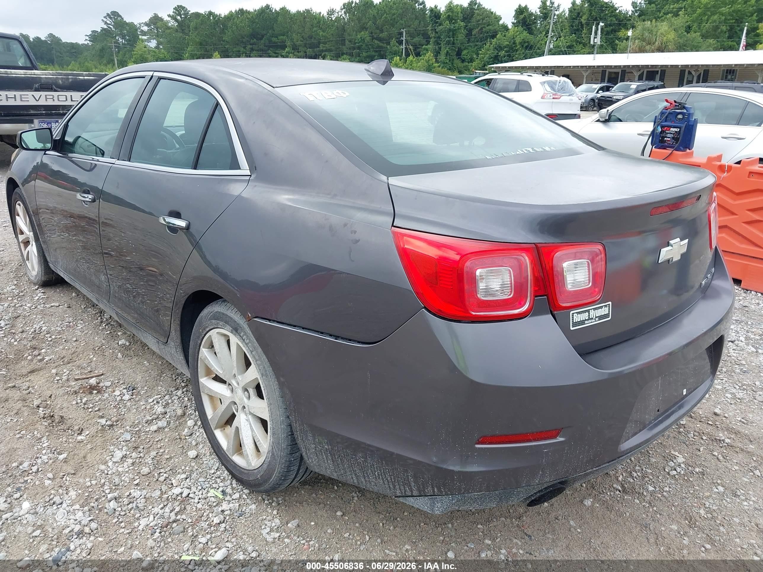 2013 Chevrolet Malibu 1lz Gray vin: 1G11H5SA0DF271247