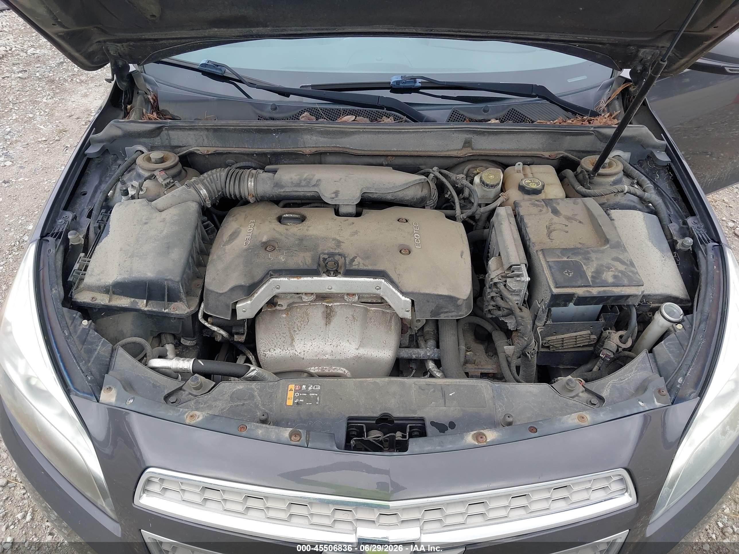 2013 Chevrolet Malibu 1lz Gray vin: 1G11H5SA0DF271247