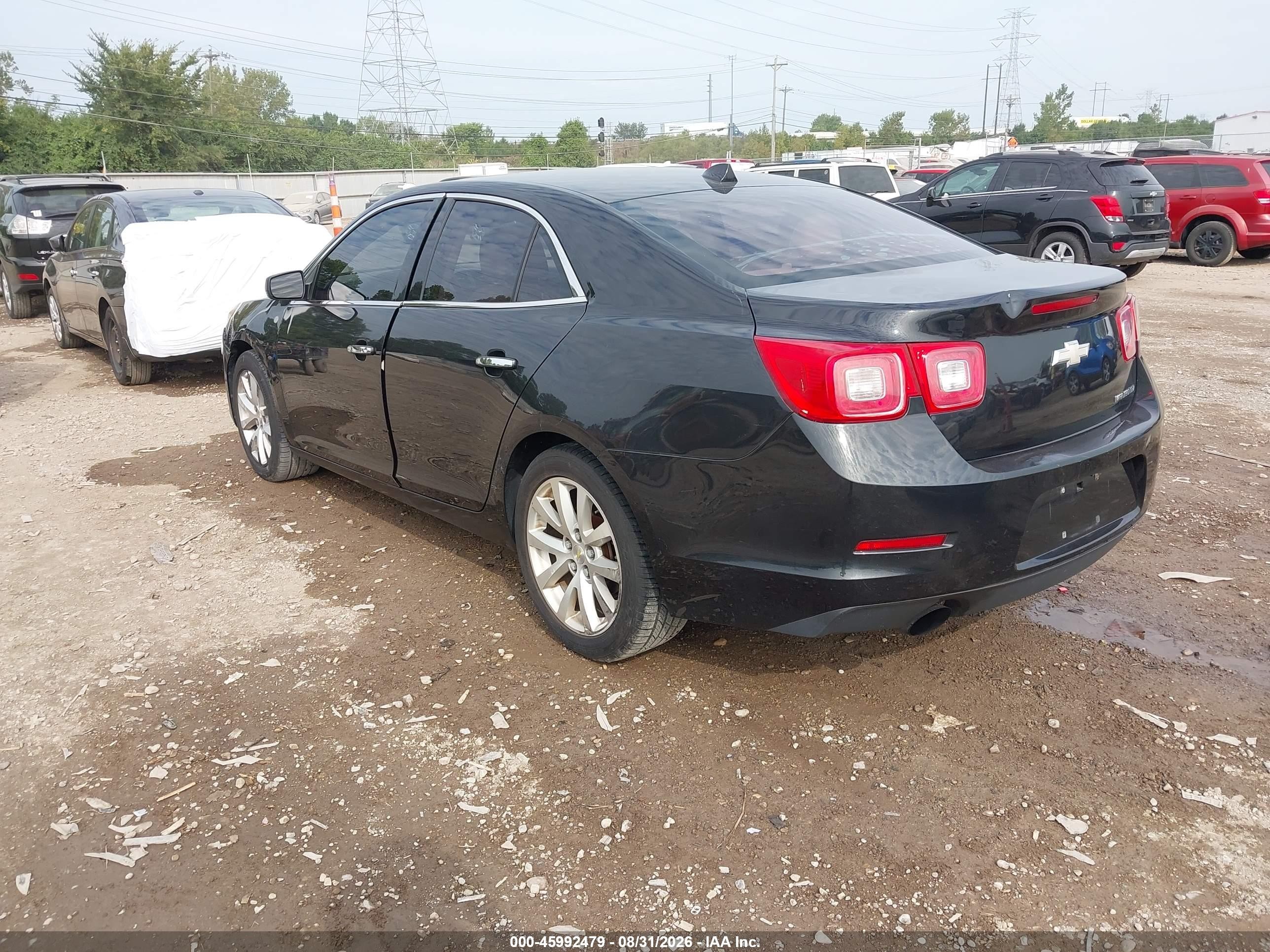 2013 Chevrolet Malibu 1lz Black vin: 1G11H5SA0DF342561
