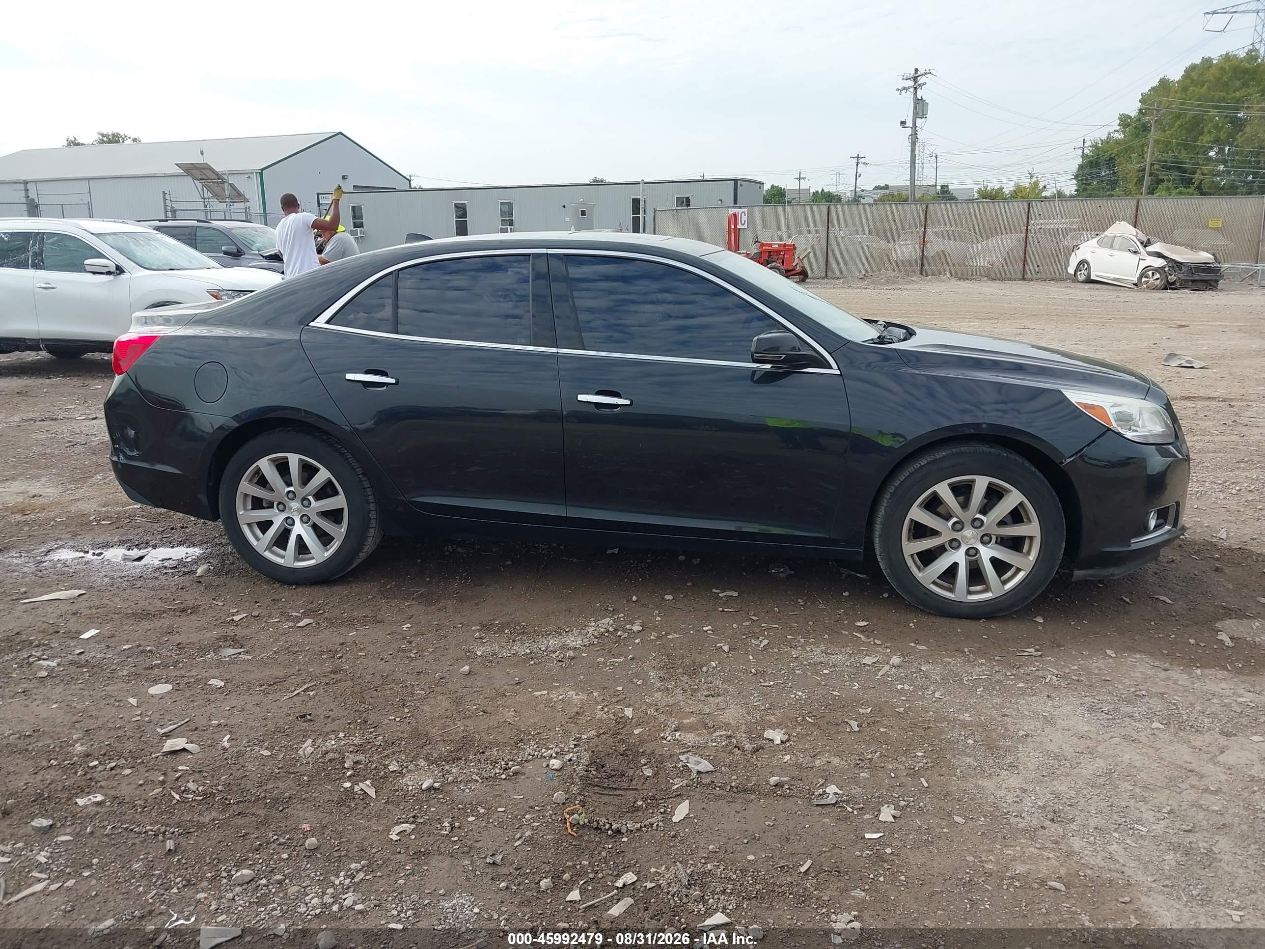 2013 Chevrolet Malibu 1lz Black vin: 1G11H5SA0DF342561