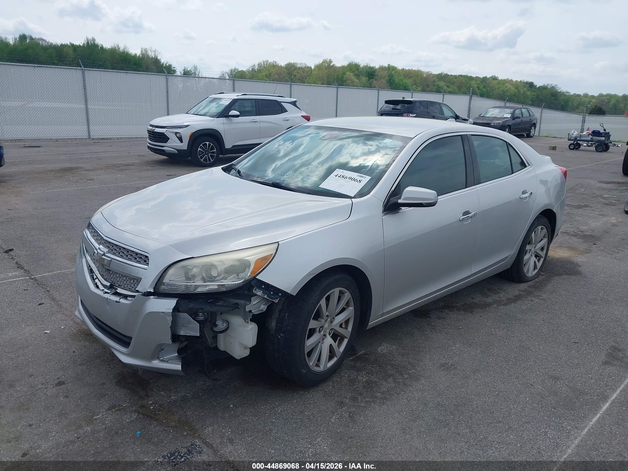 2013 Chevrolet Malibu 1lz Silver vin: 1G11H5SA0DU140282
