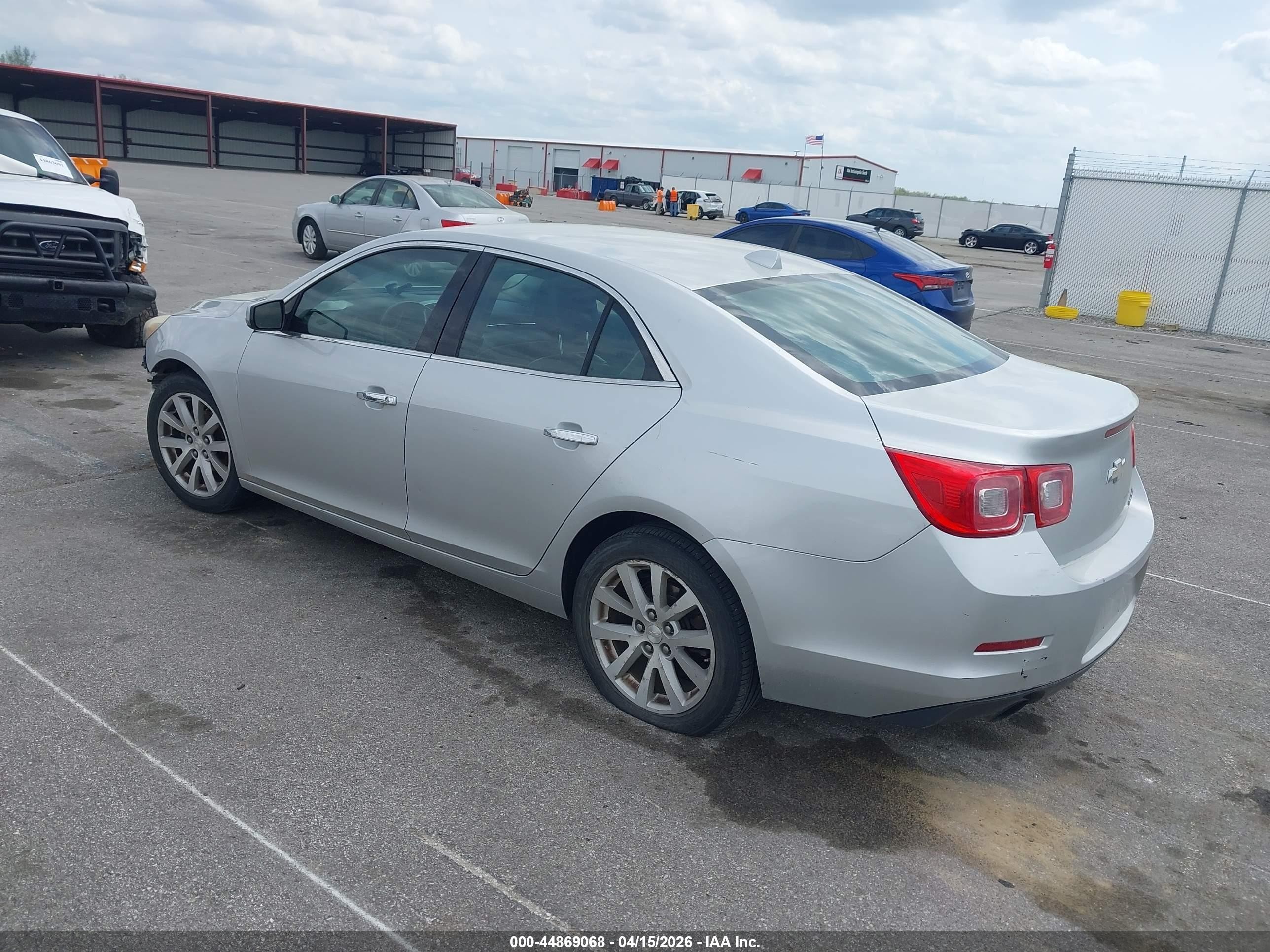 2013 Chevrolet Malibu 1lz Silver vin: 1G11H5SA0DU140282