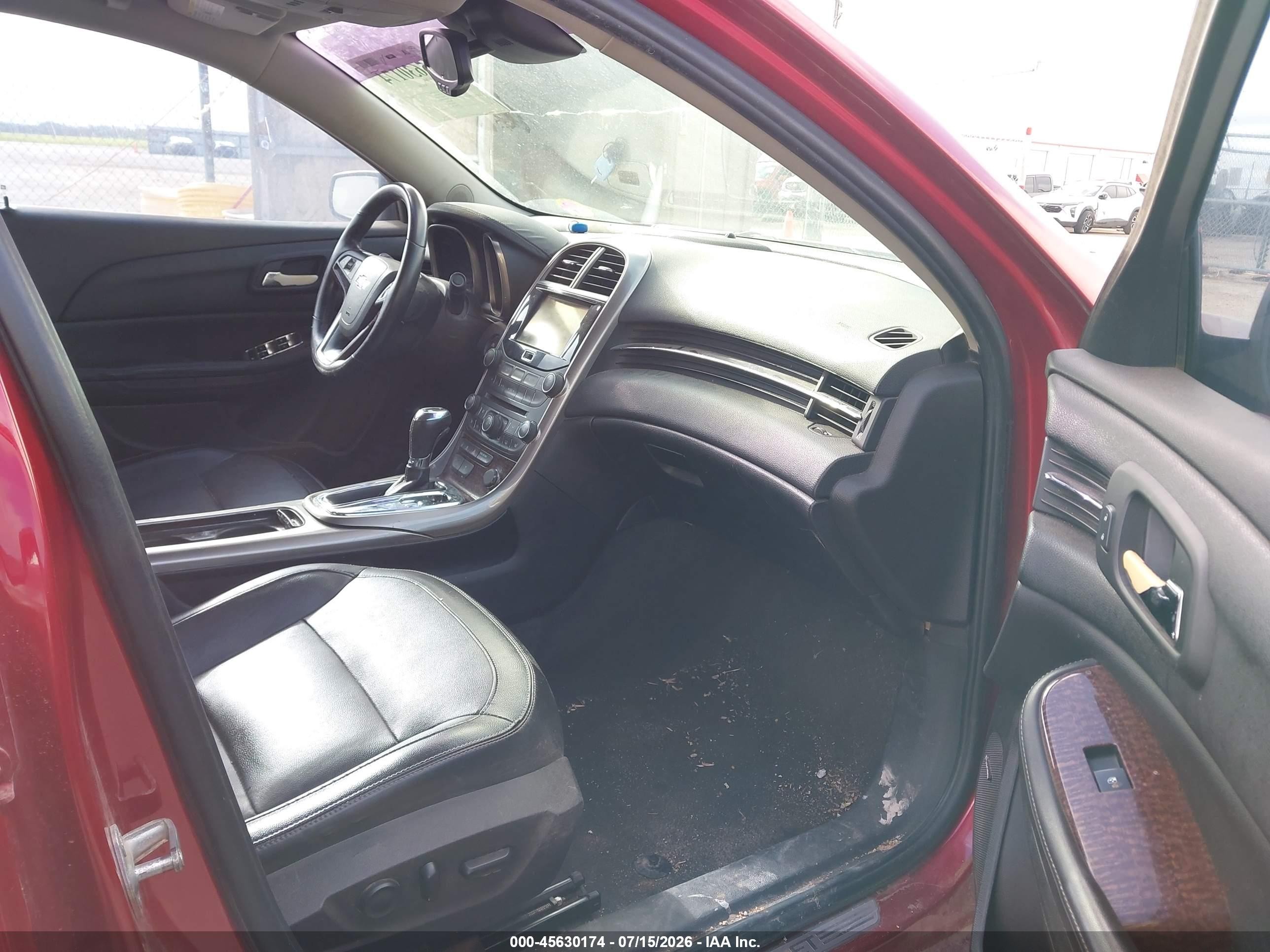 2013 Chevrolet Malibu 1lz Красный vin: 1G11H5SA1DF132535