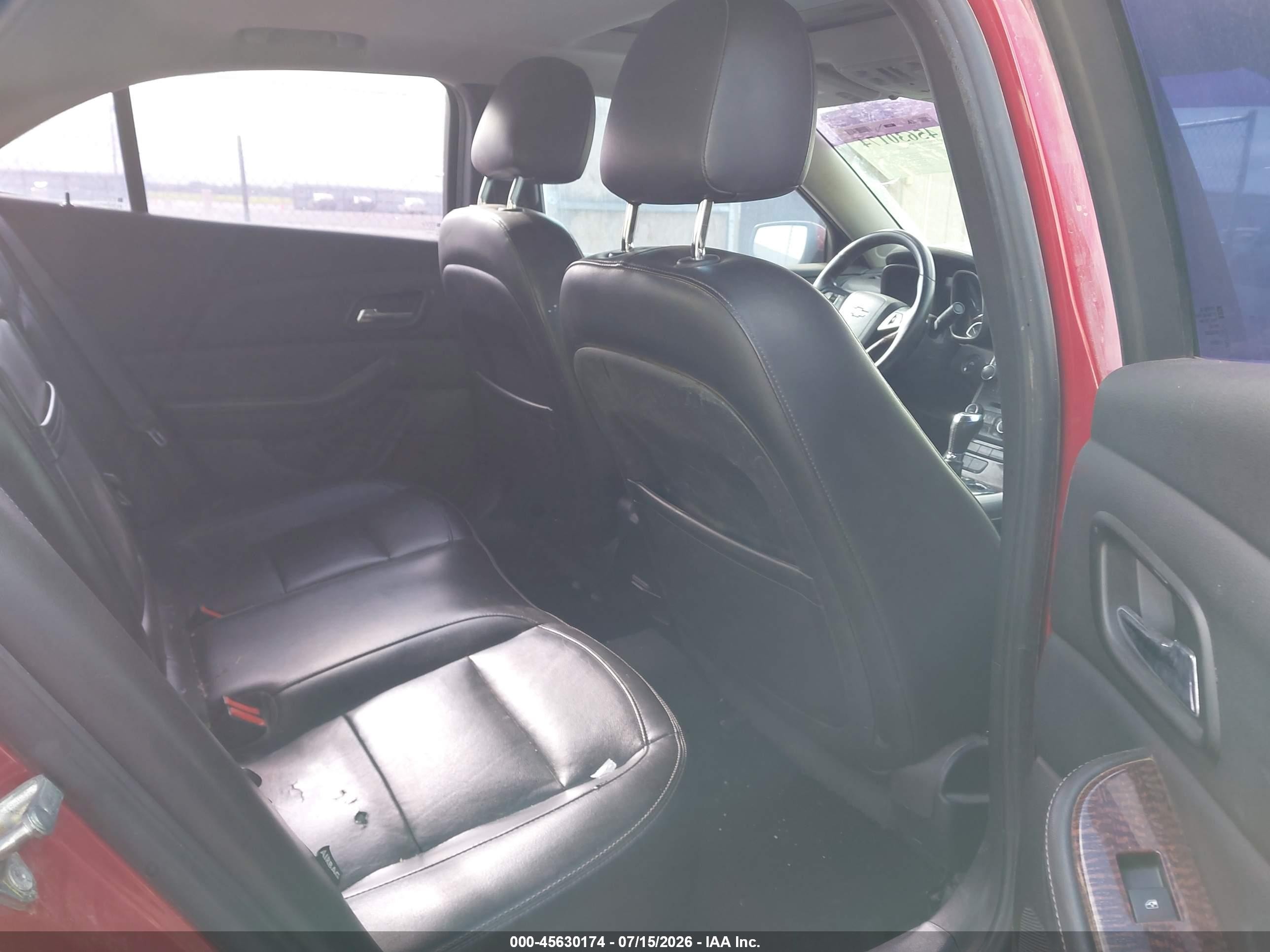 2013 Chevrolet Malibu 1lz Красный vin: 1G11H5SA1DF132535