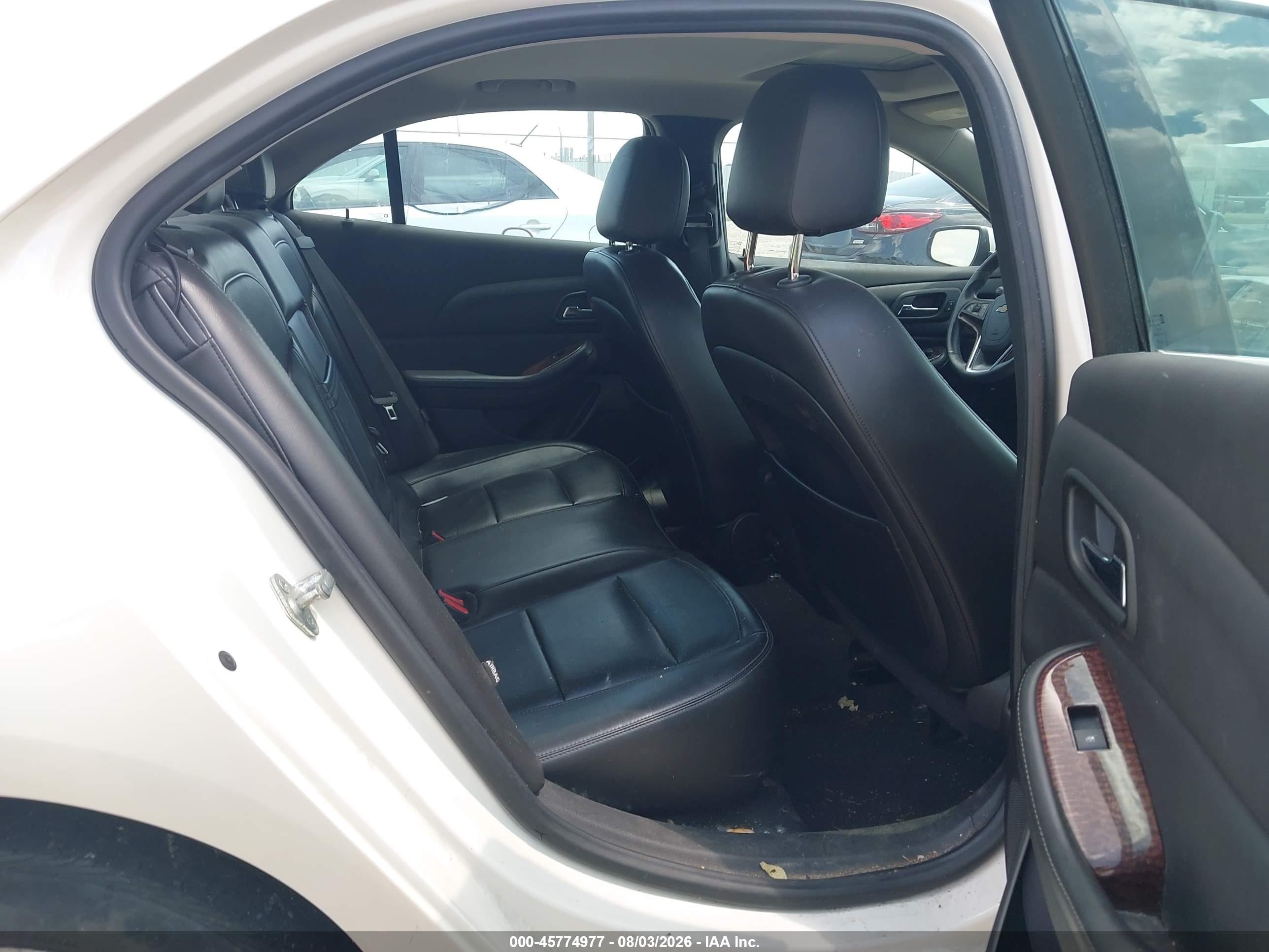 2013 Chevrolet Malibu 1lz White vin: 1G11H5SA1DF144801