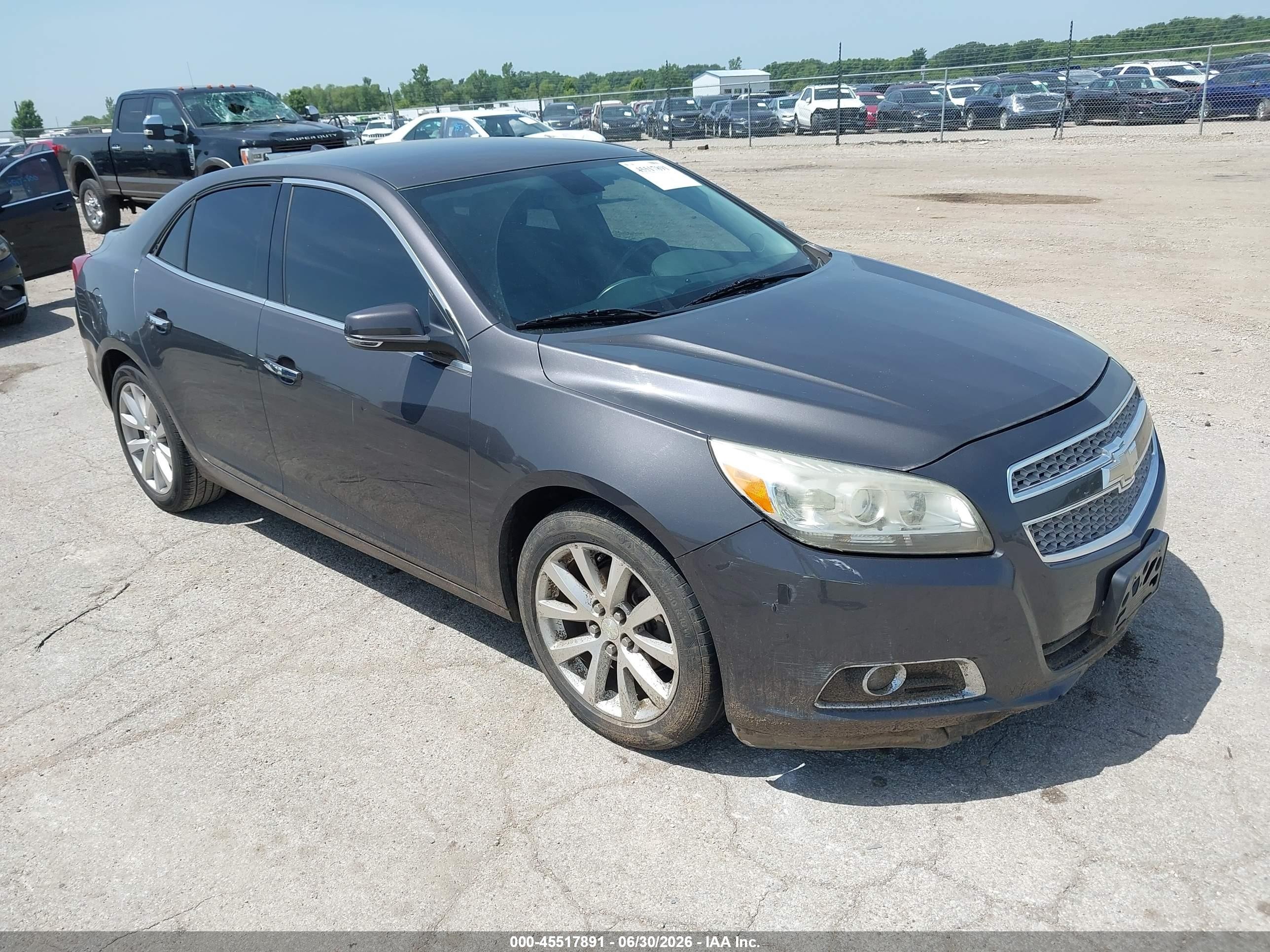 2013 Chevrolet Malibu 1lz Серый vin: 1G11H5SA1DF178320