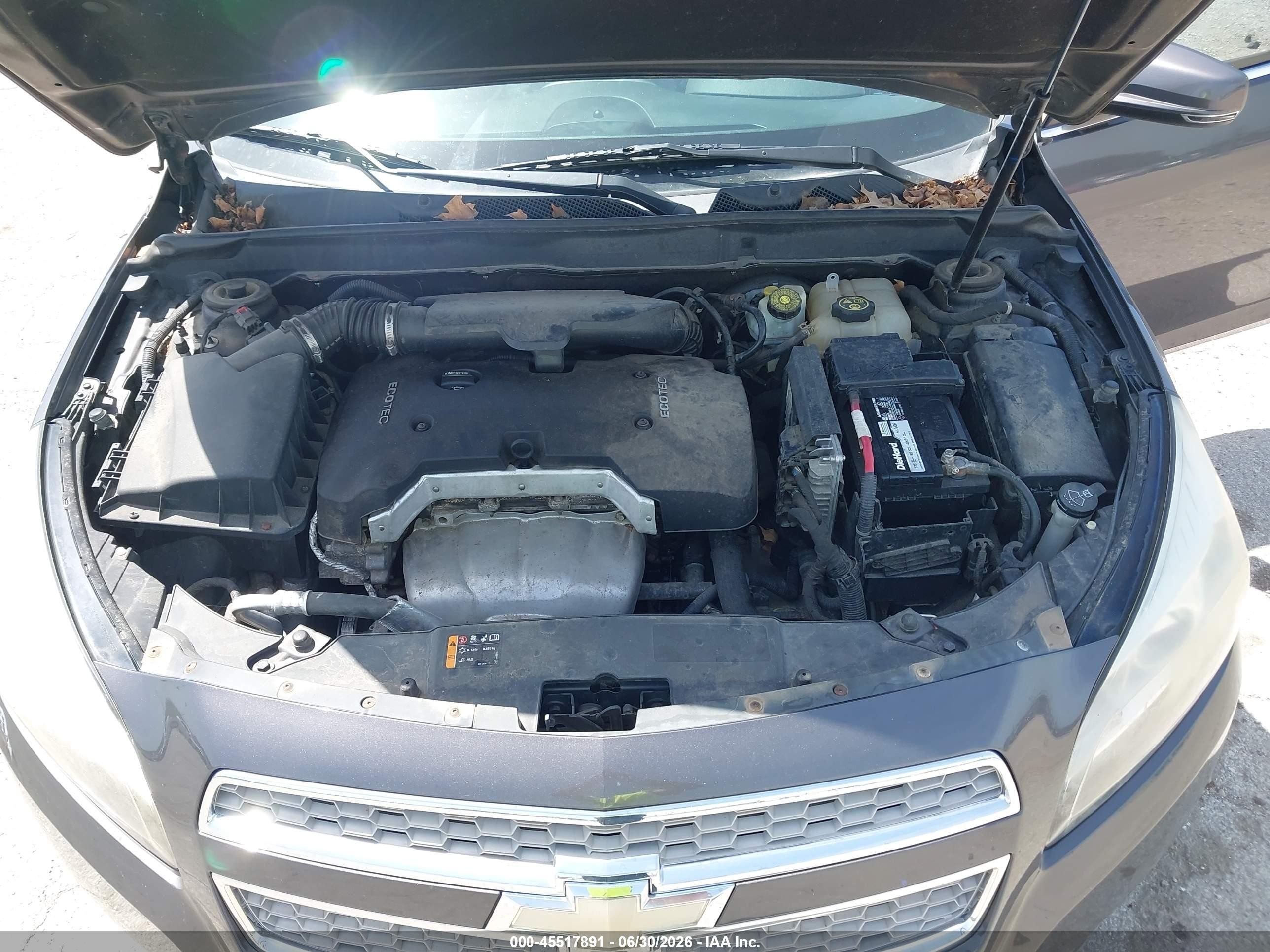2013 Chevrolet Malibu 1lz Серый vin: 1G11H5SA1DF178320