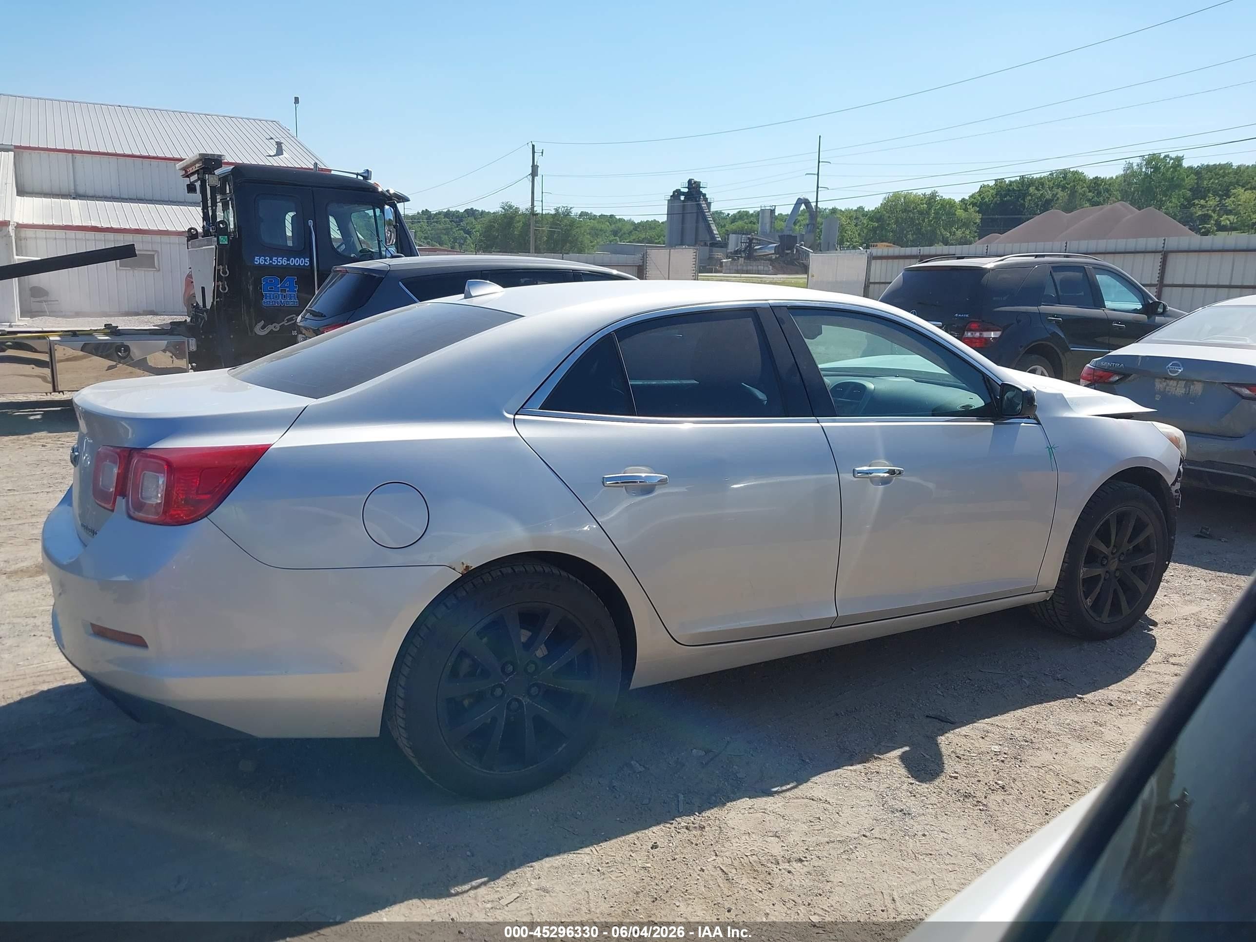 2013 Chevrolet Malibu 1lz Silver vin: 1G11H5SA1DF234093