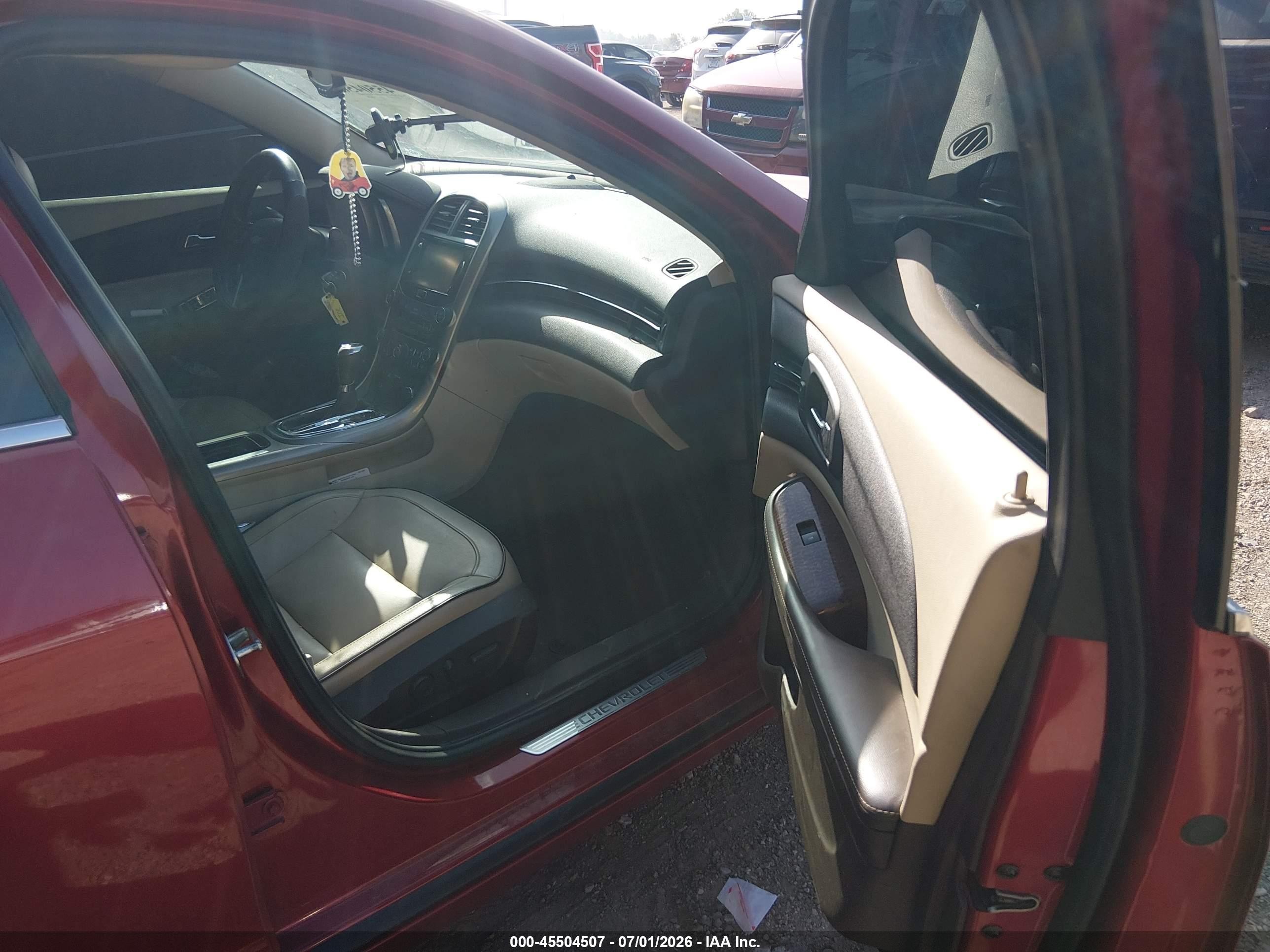 2013 Chevrolet Malibu 1lz Red vin: 1G11H5SA1DF349812
