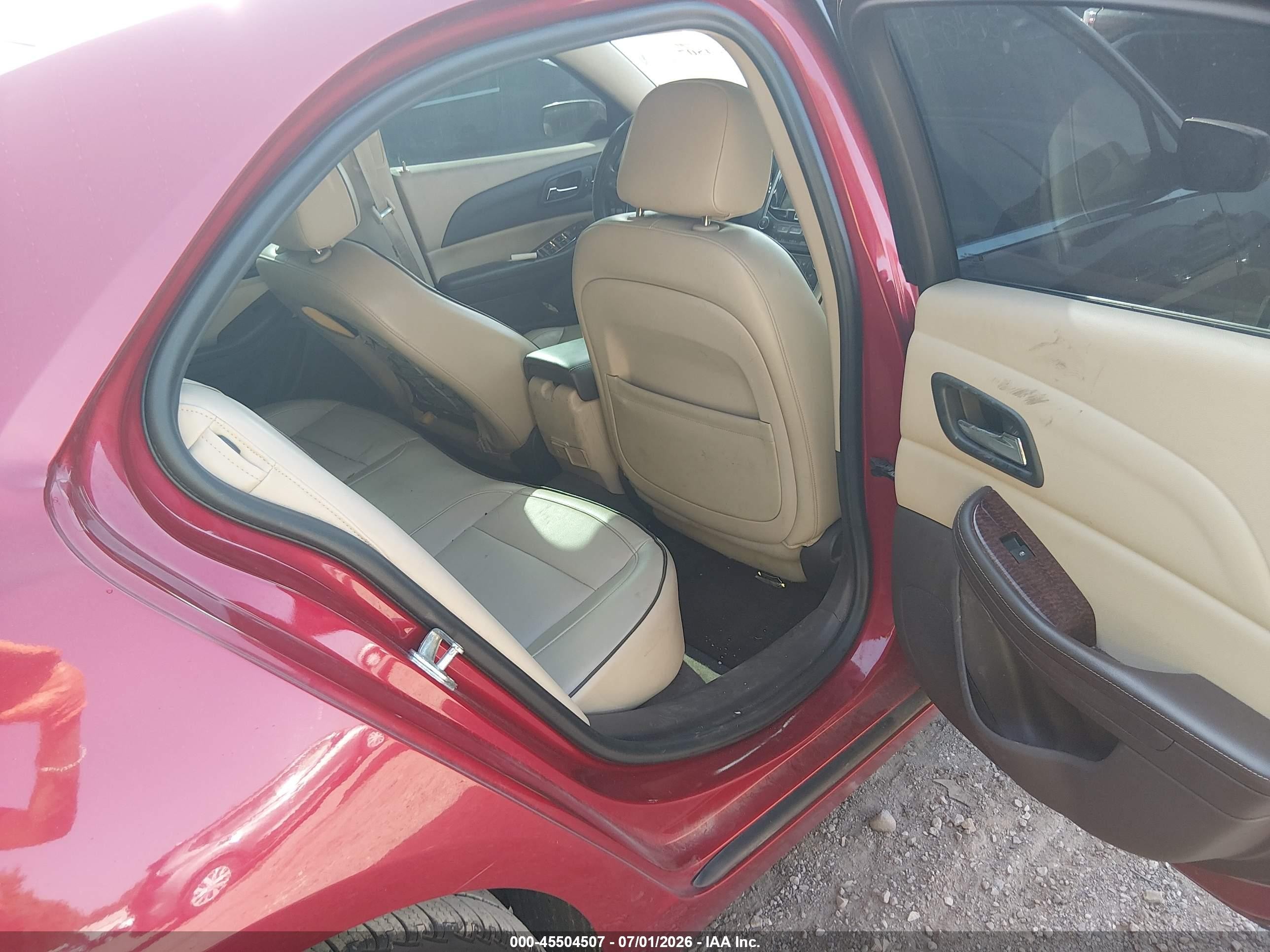2013 Chevrolet Malibu 1lz Red vin: 1G11H5SA1DF349812