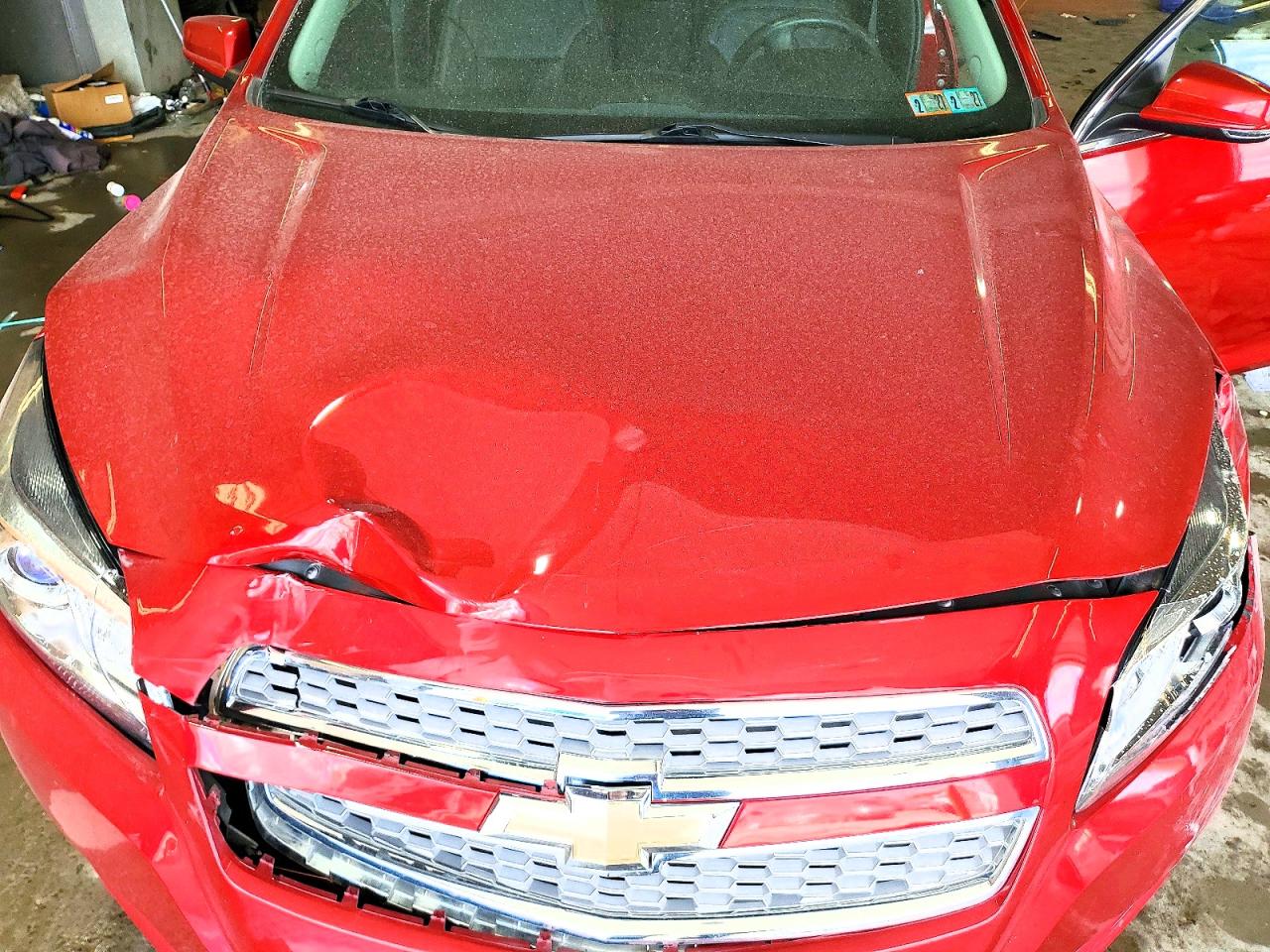 2013 Chevrolet Malibu Ltz Red vin: 1G11H5SA2DF168265