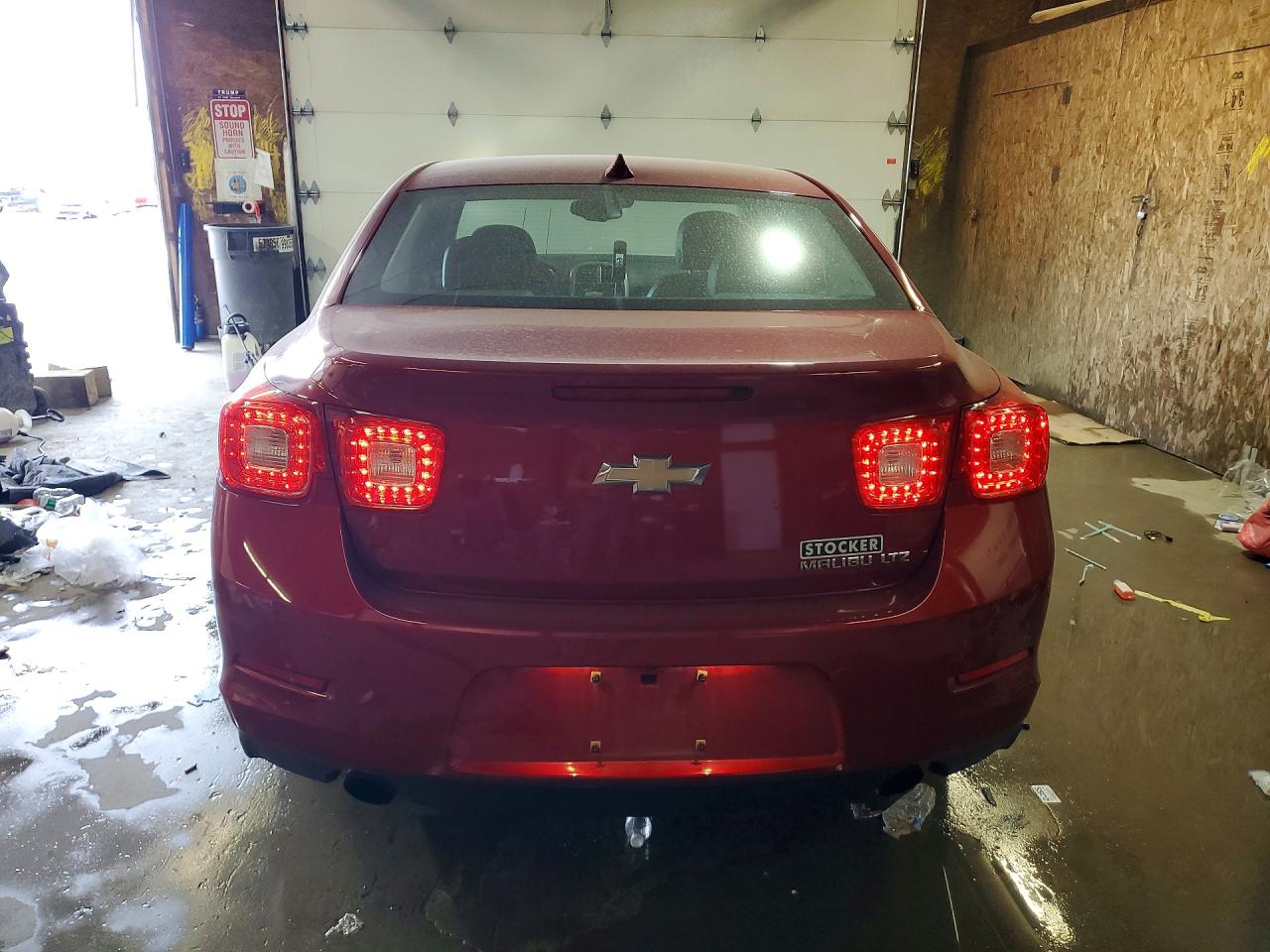 2013 Chevrolet Malibu Ltz Red vin: 1G11H5SA2DF168265