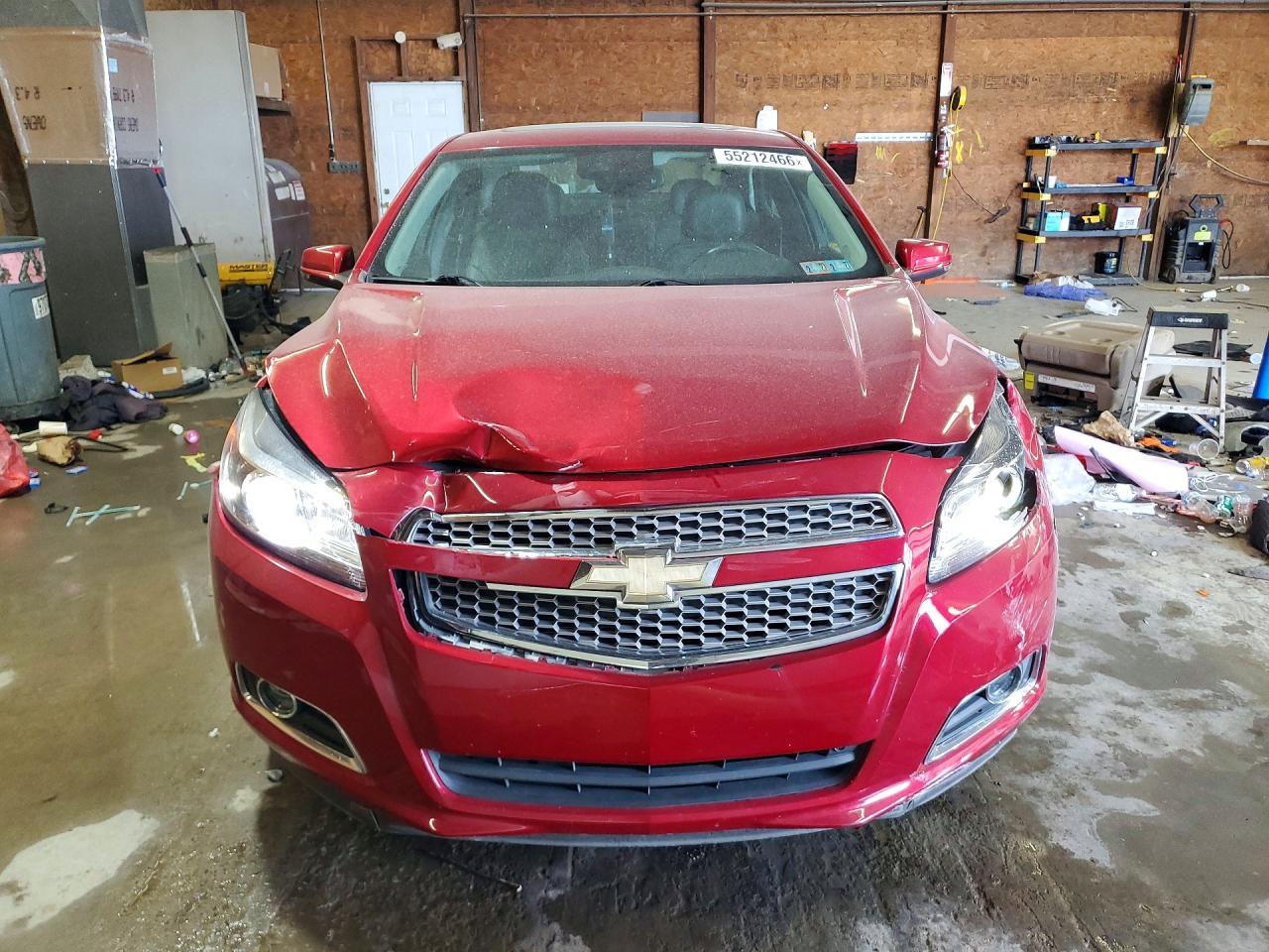 2013 Chevrolet Malibu Ltz Red vin: 1G11H5SA2DF168265