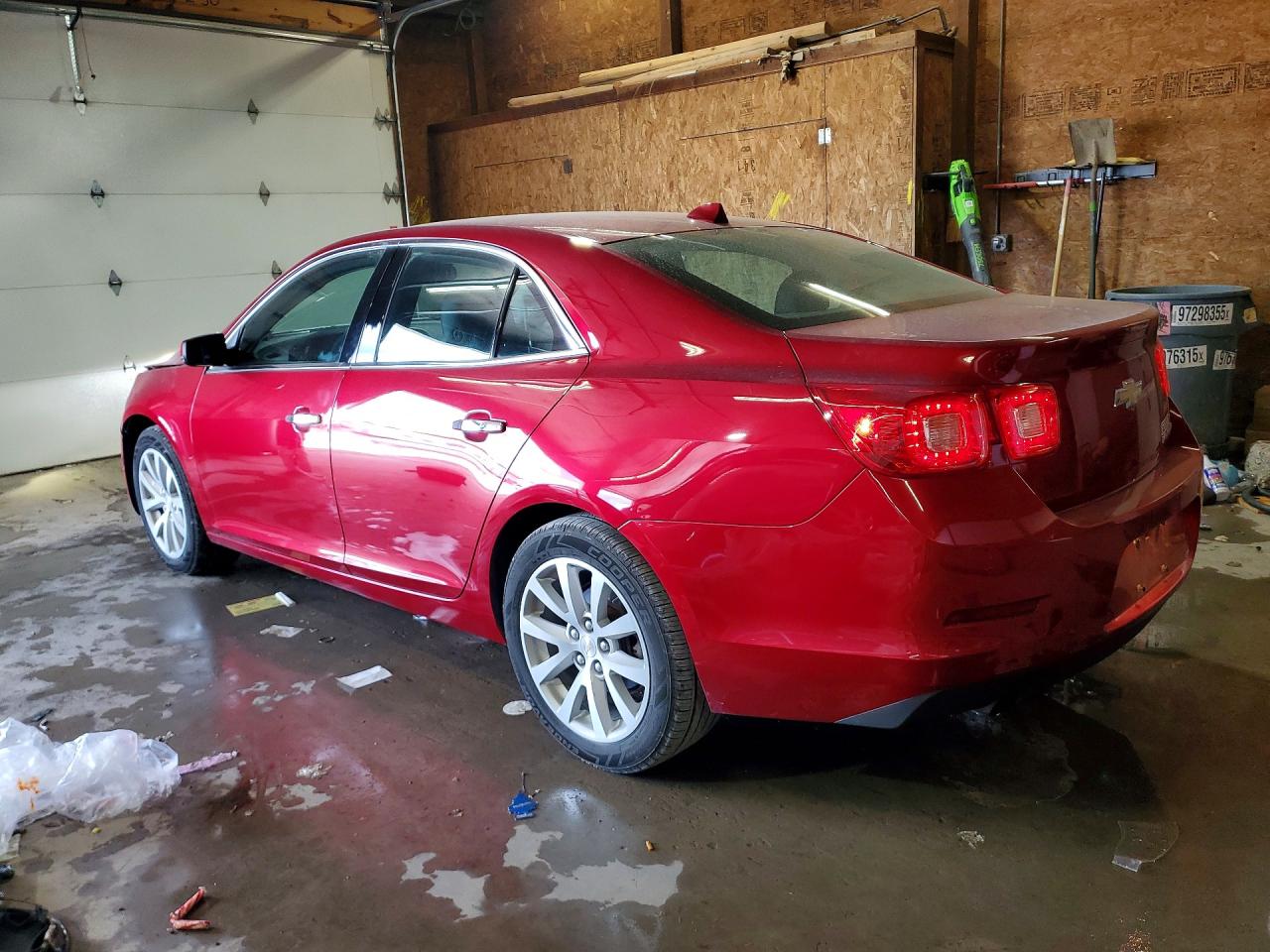 2013 Chevrolet Malibu Ltz Red vin: 1G11H5SA2DF168265