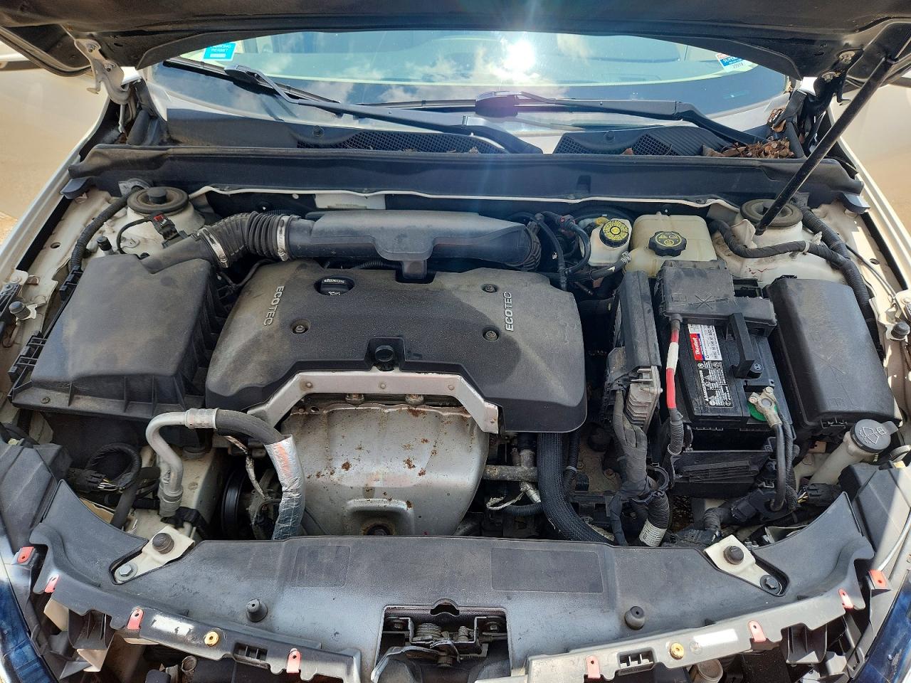 2013 Chevrolet Malibu Ltz White vin: 1G11H5SA2DF197698