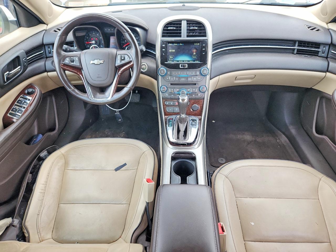 2013 Chevrolet Malibu Ltz White vin: 1G11H5SA2DF197698
