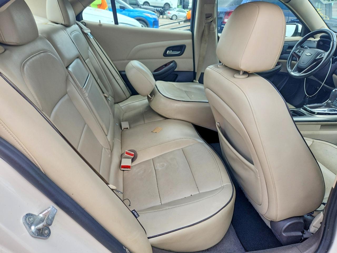 2013 Chevrolet Malibu Ltz White vin: 1G11H5SA2DF197698