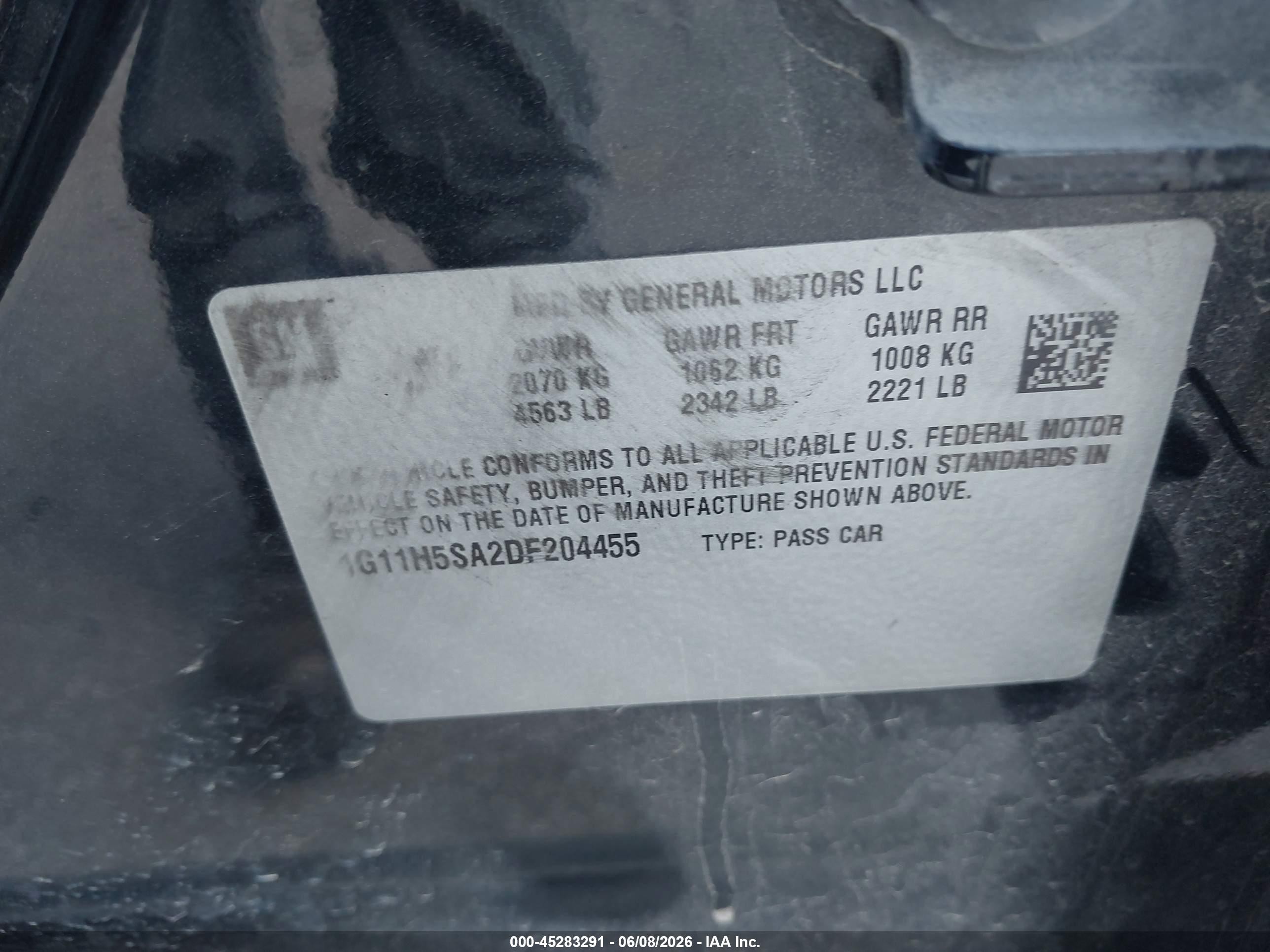 2013 Chevrolet Malibu 1lz Black vin: 1G11H5SA2DF204455